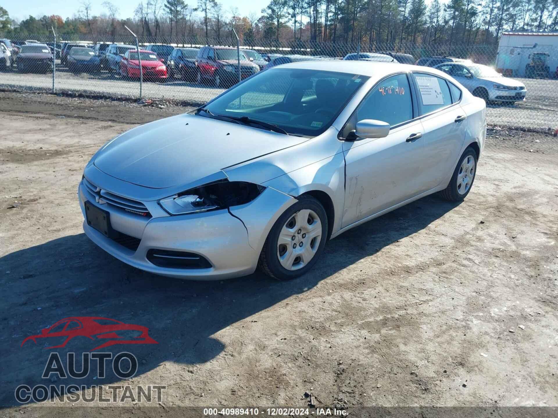 DODGE DART 2013 - 1C3CDFAA6DD286676