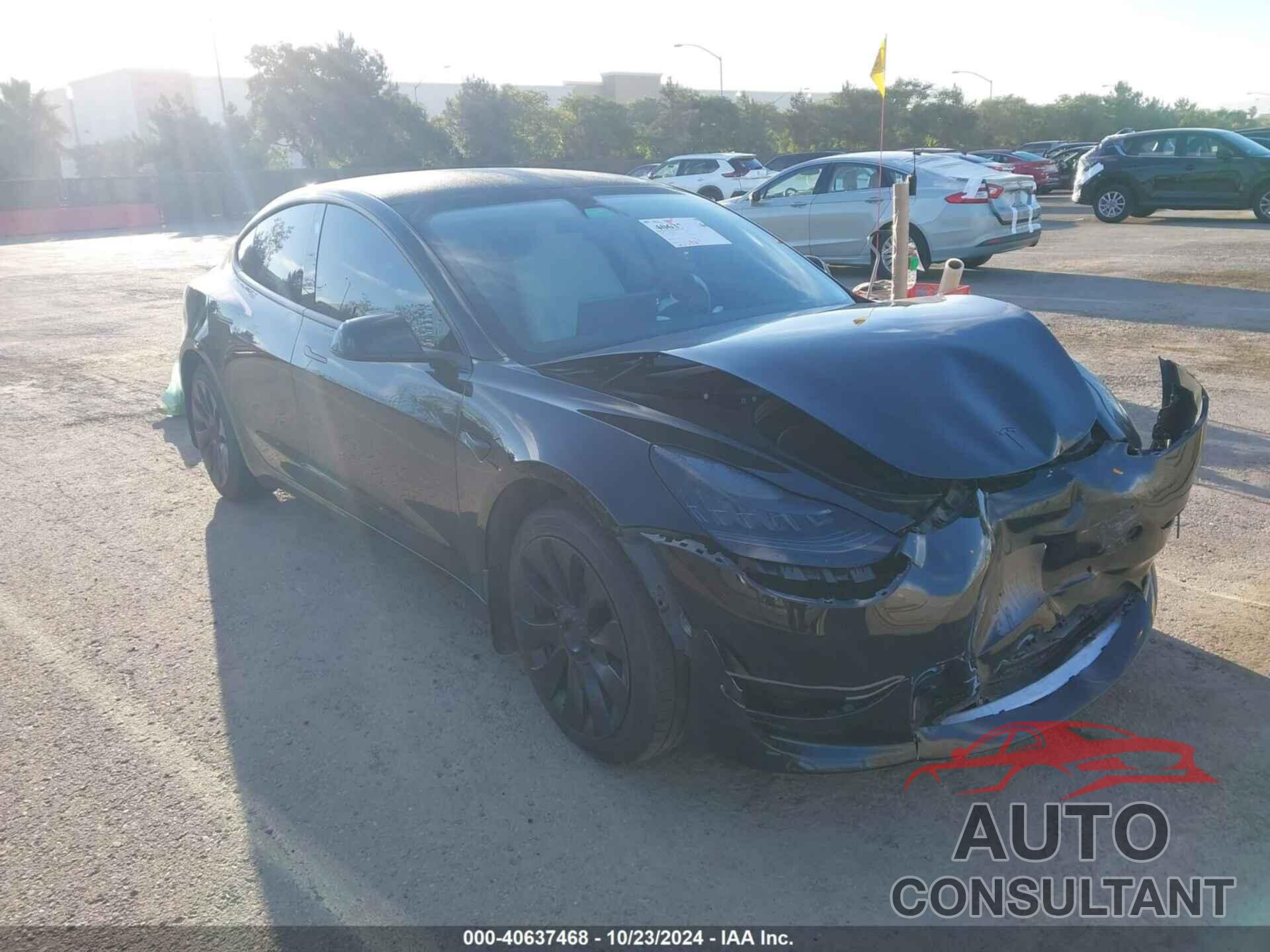 TESLA MODEL 3 2019 - 5YJ3E1EAXKF484656