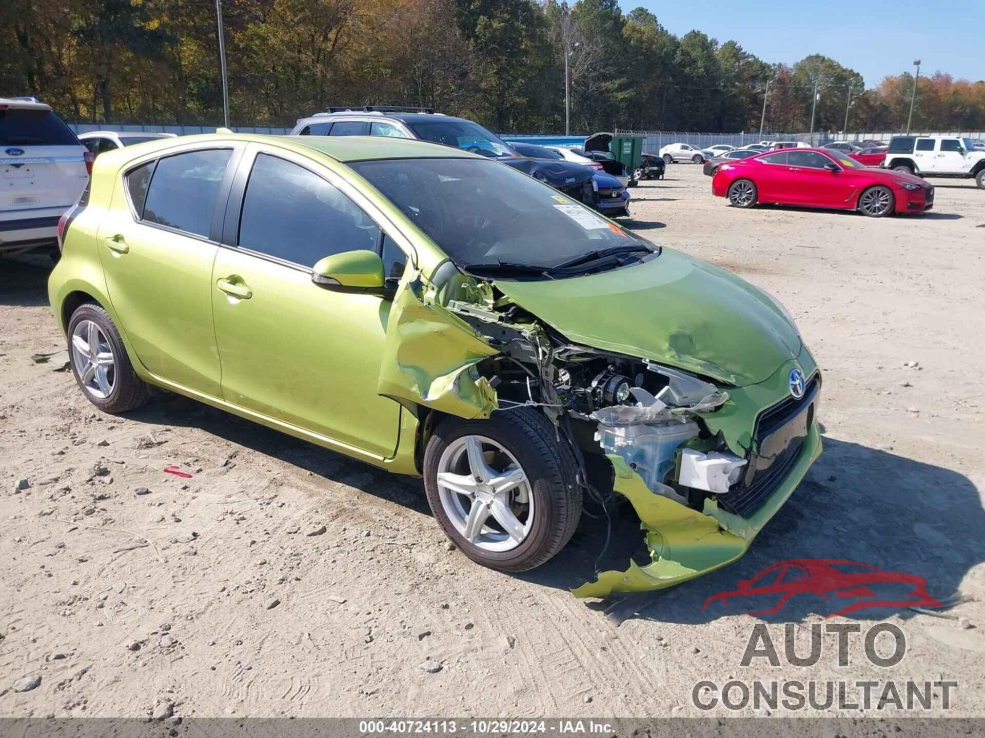 TOYOTA PRIUS C 2016 - JTDKDTB37G1128083
