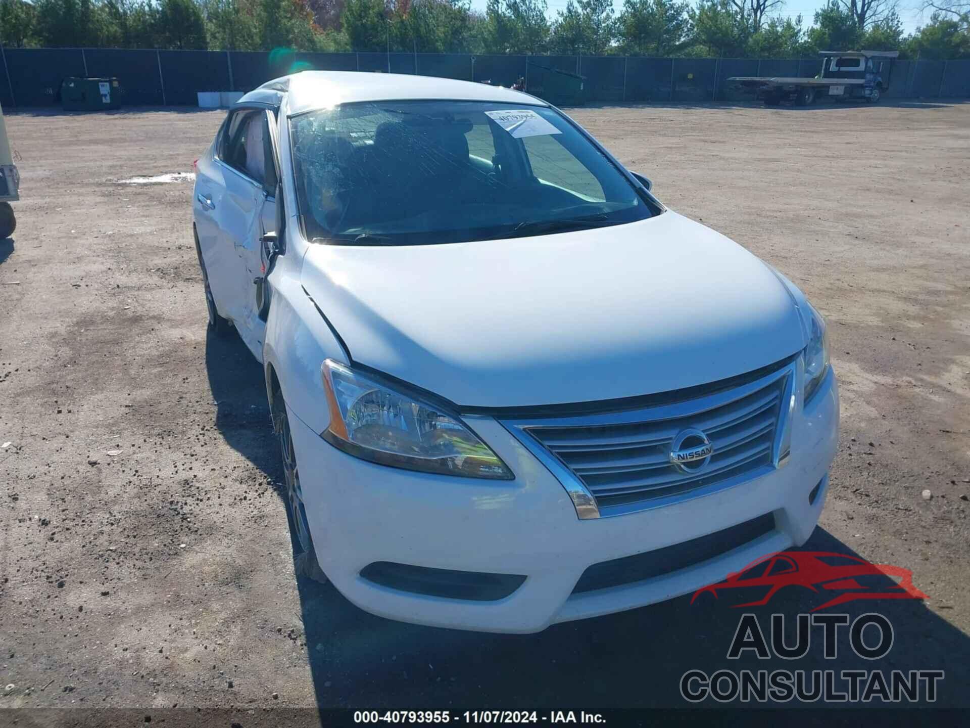 NISSAN SENTRA 2015 - 3N1AB7AP9FY249384