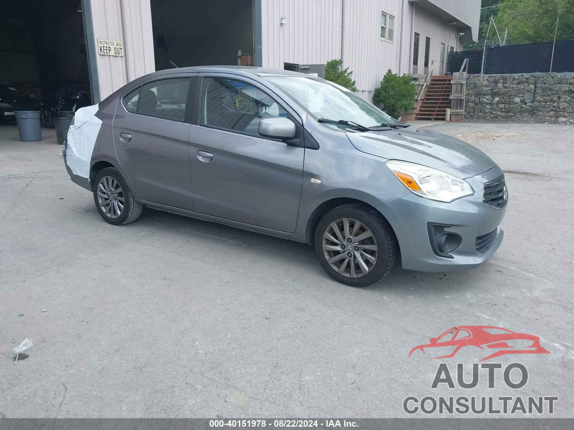 MITSUBISHI MIRAGE G4 2019 - ML32F3FJ9KHF12388
