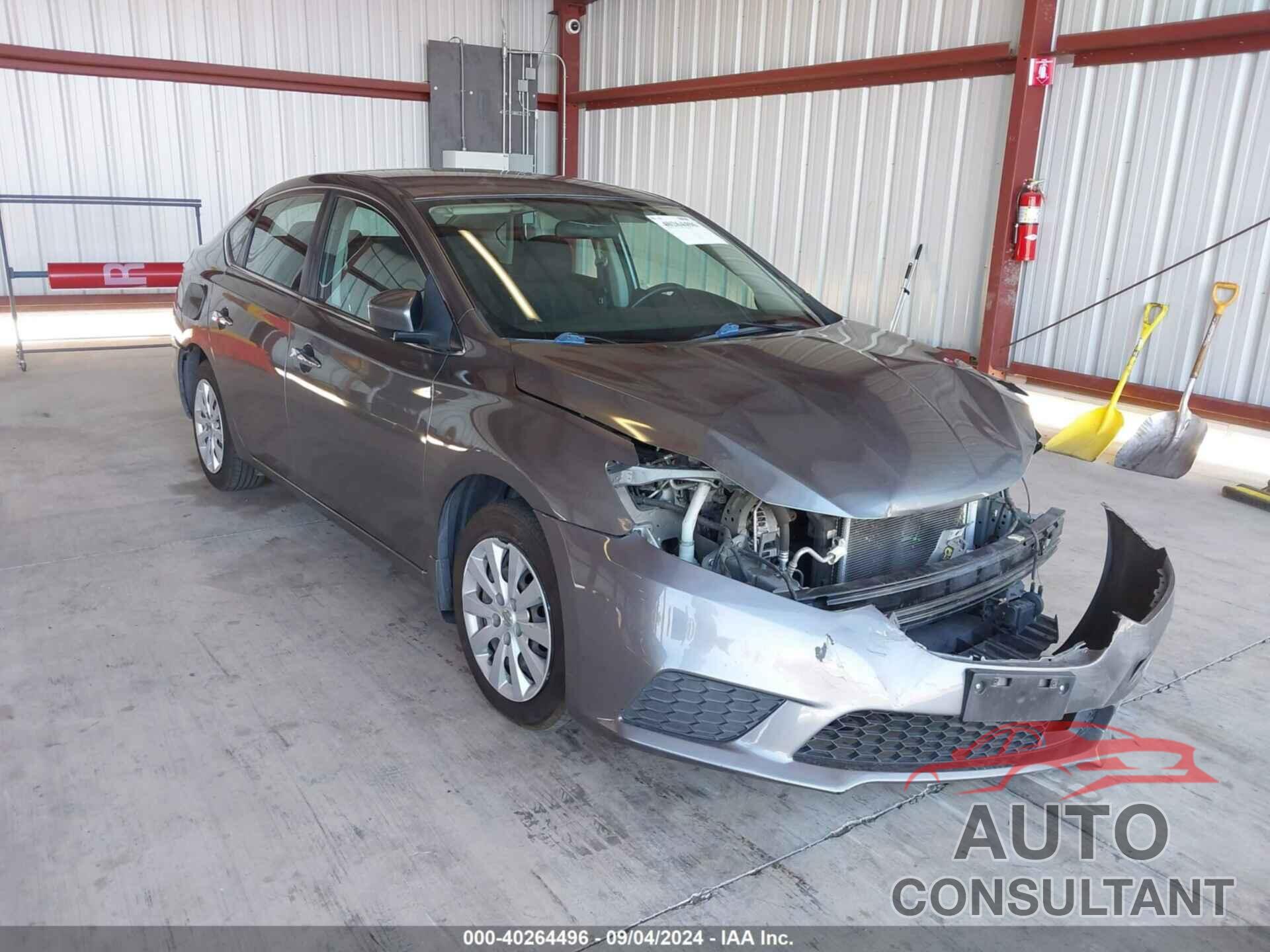 NISSAN SENTRA 2018 - 3N1AB7AP0JY274490