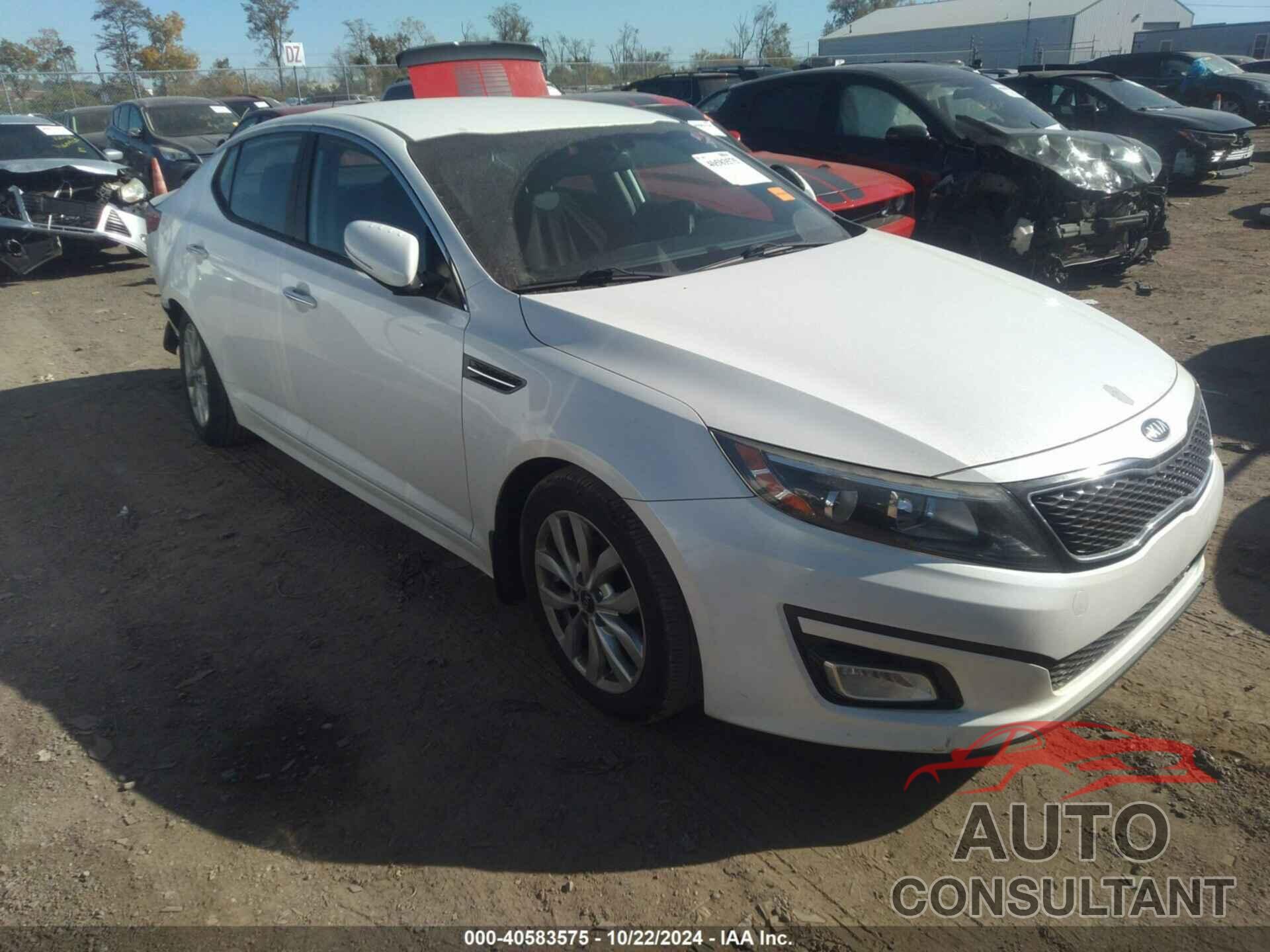 KIA OPTIMA 2015 - KNAGM4A75F5614122