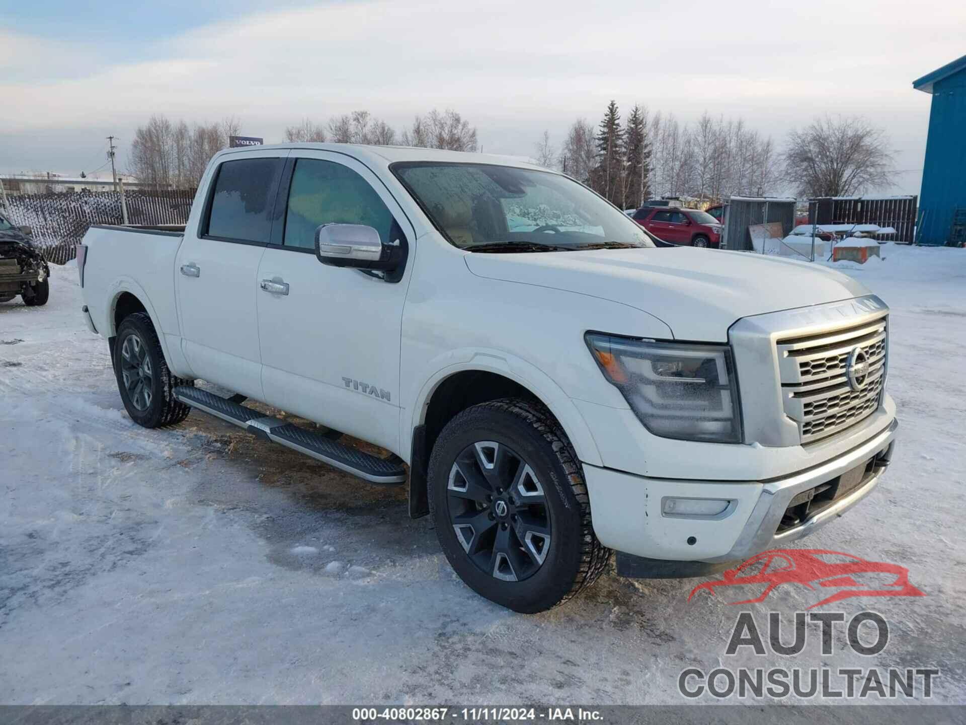 NISSAN TITAN 2022 - 1N6AA1EDXNN103081