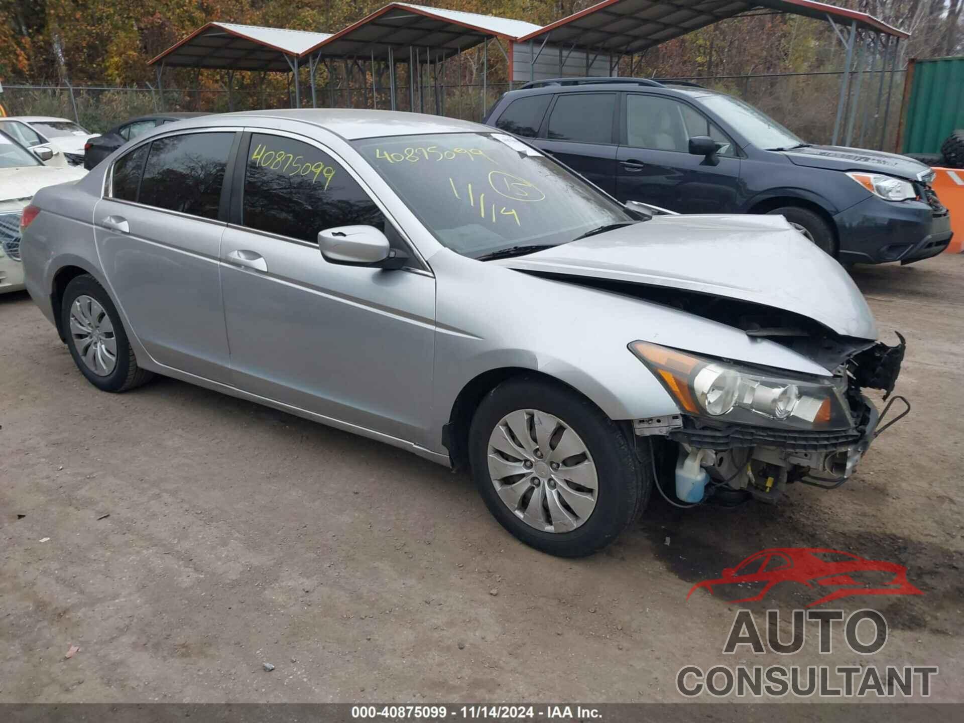 HONDA ACCORD 2009 - 1HGCP26369A075011