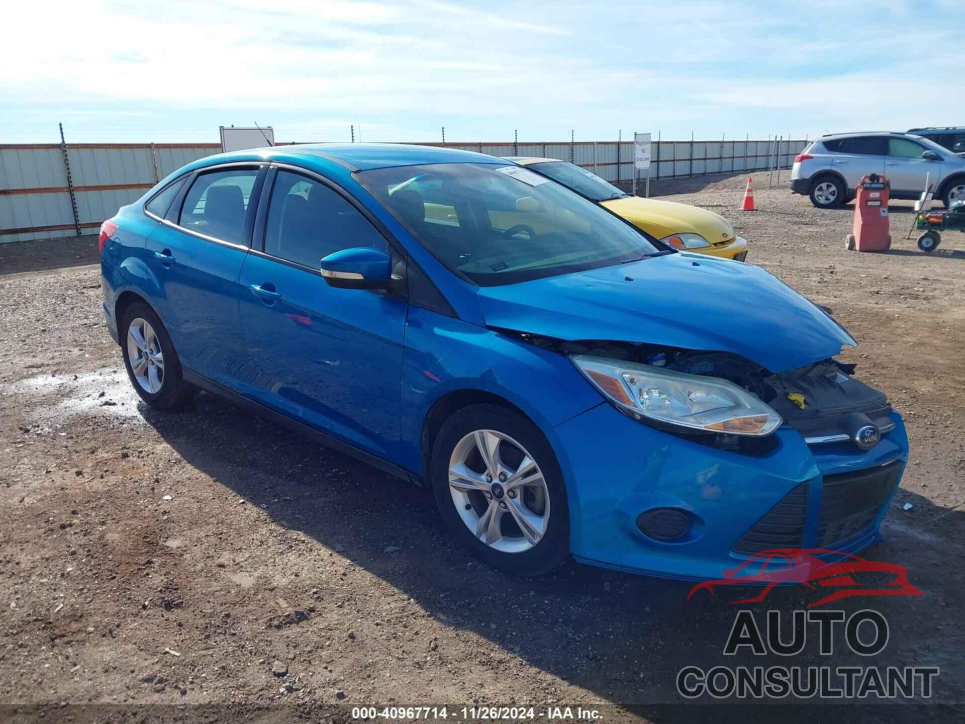 FORD FOCUS 2013 - 1FADP3F2XDL362189