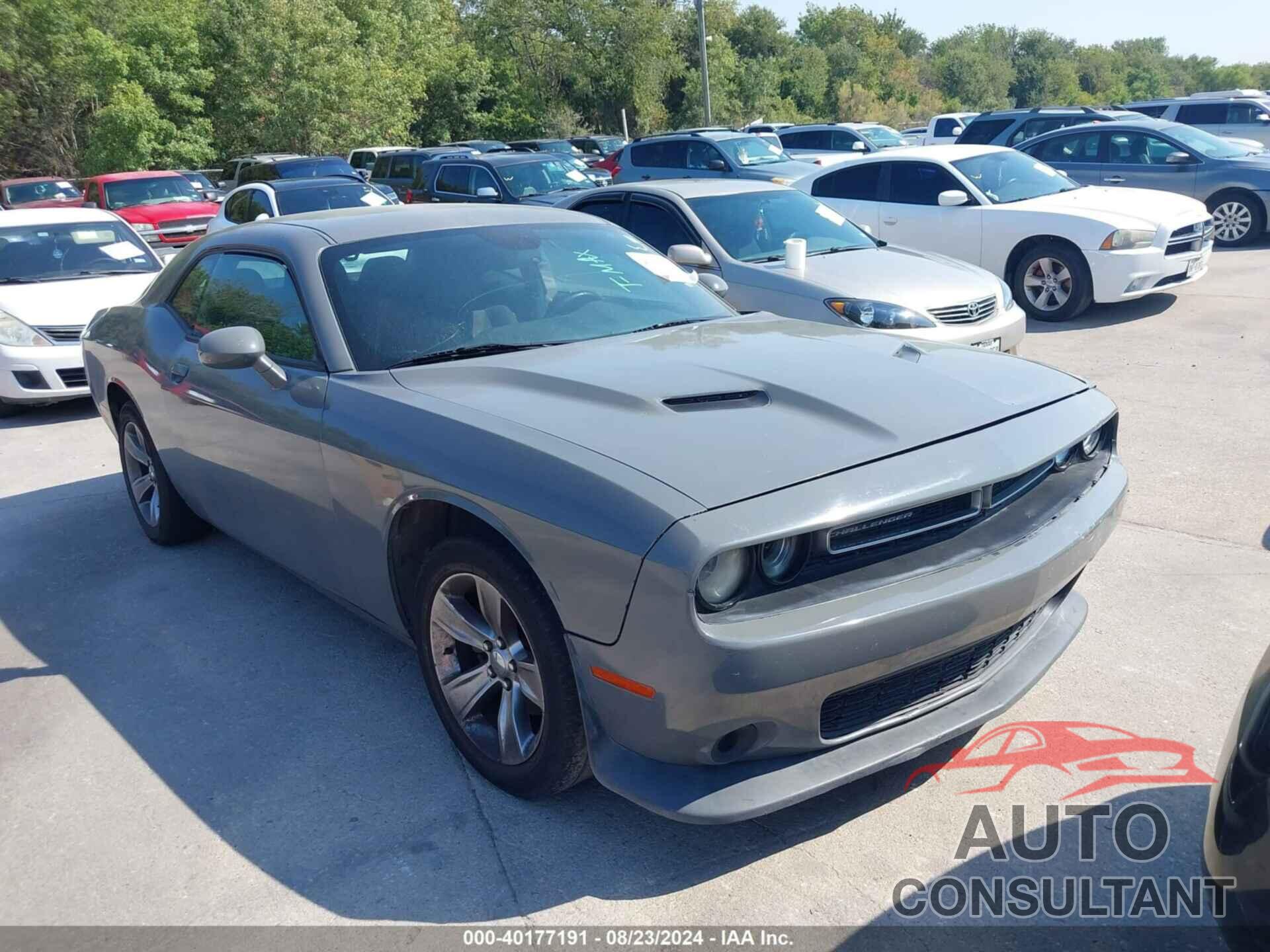 DODGE CHALLENGER 2016 - 2C3CDZAGXGH124837