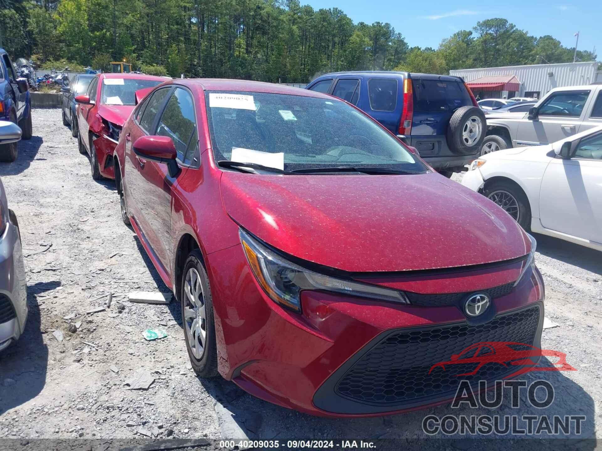 TOYOTA COROLLA 2022 - 5YFEPMAE6NP362253