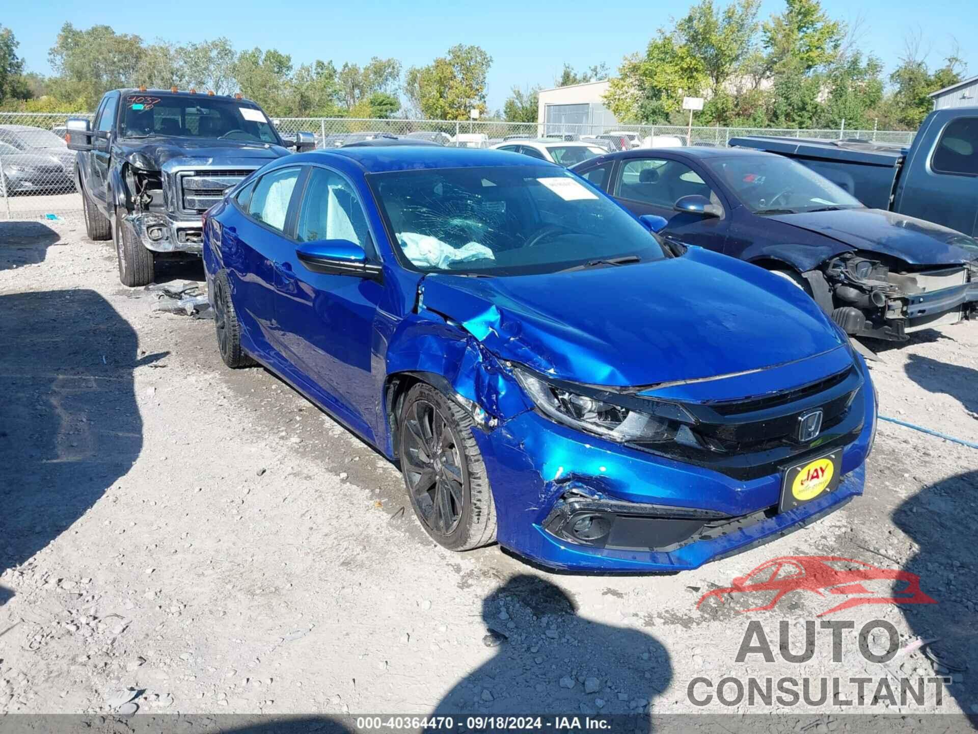 HONDA CIVIC 2020 - 2HGFC2F8XLH549183