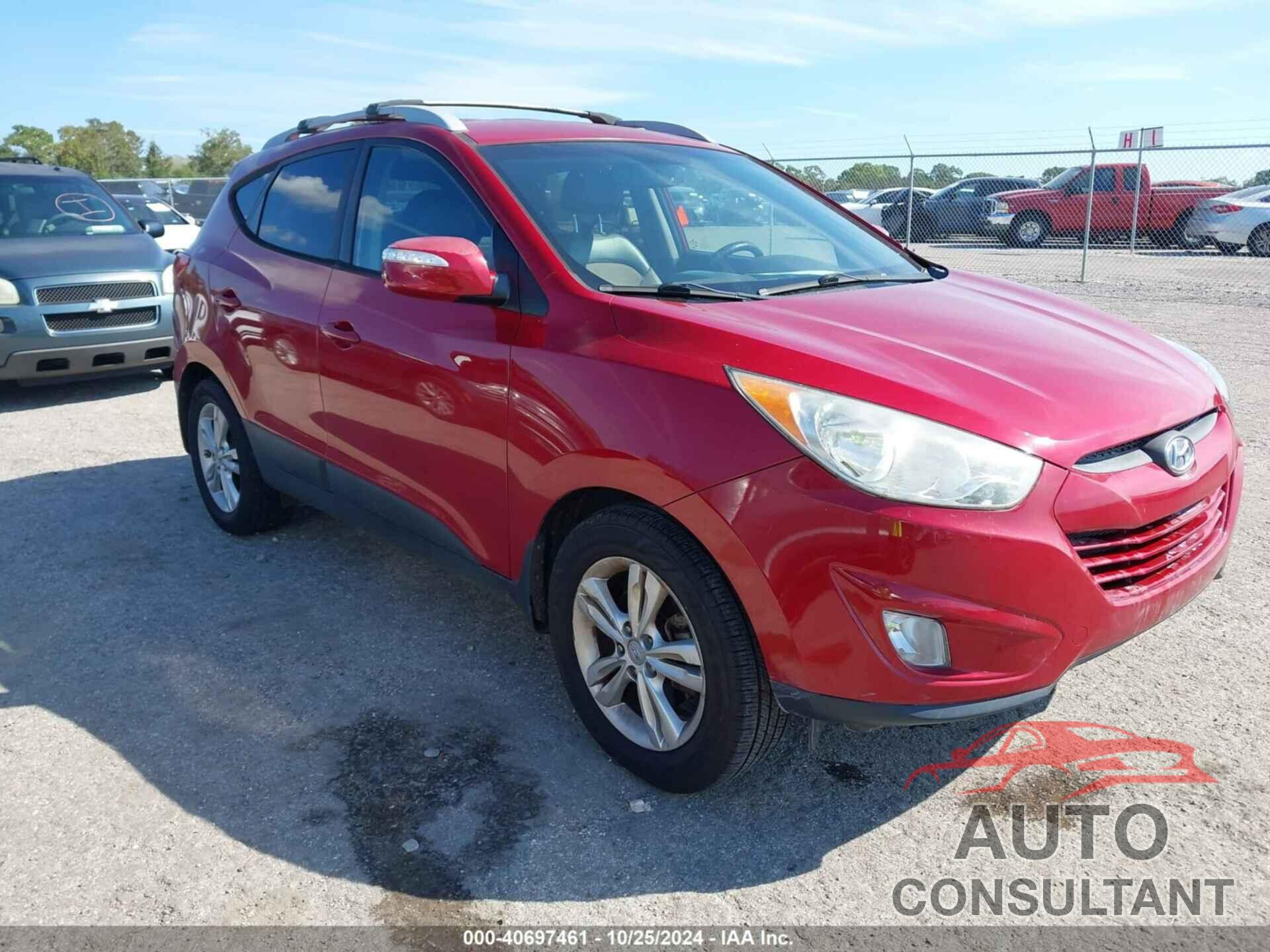 HYUNDAI TUCSON 2013 - KM8JU3AC3DU658621