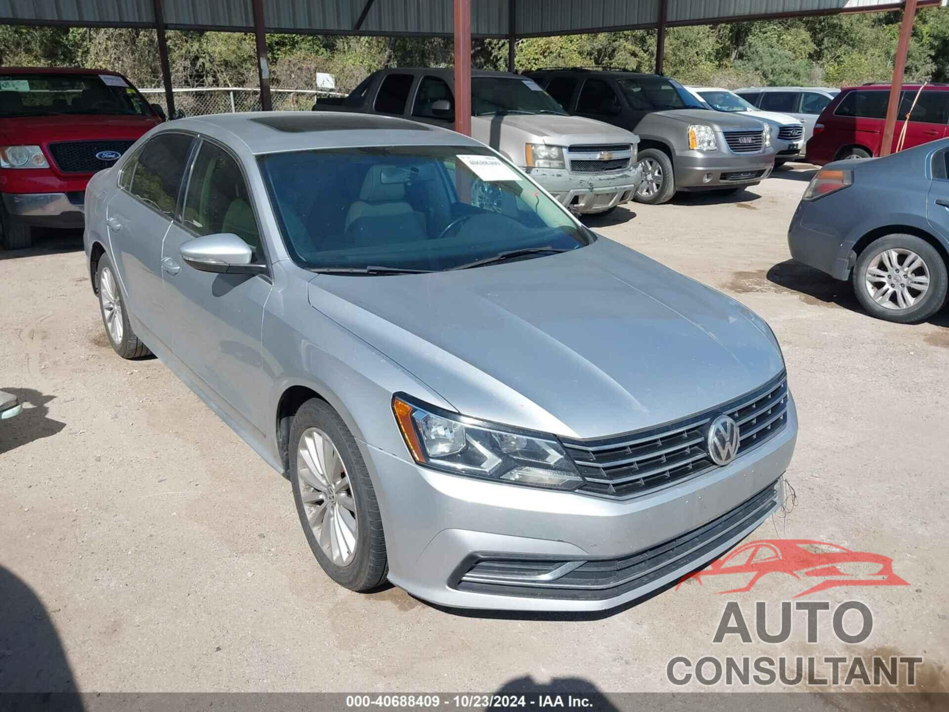 VOLKSWAGEN PASSAT 2016 - 1VWBS7A39GC038465