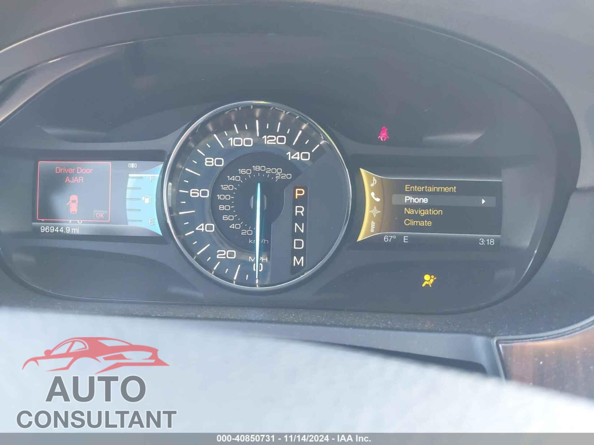 FORD EDGE 2011 - 2FMDK3KC9BBA64314