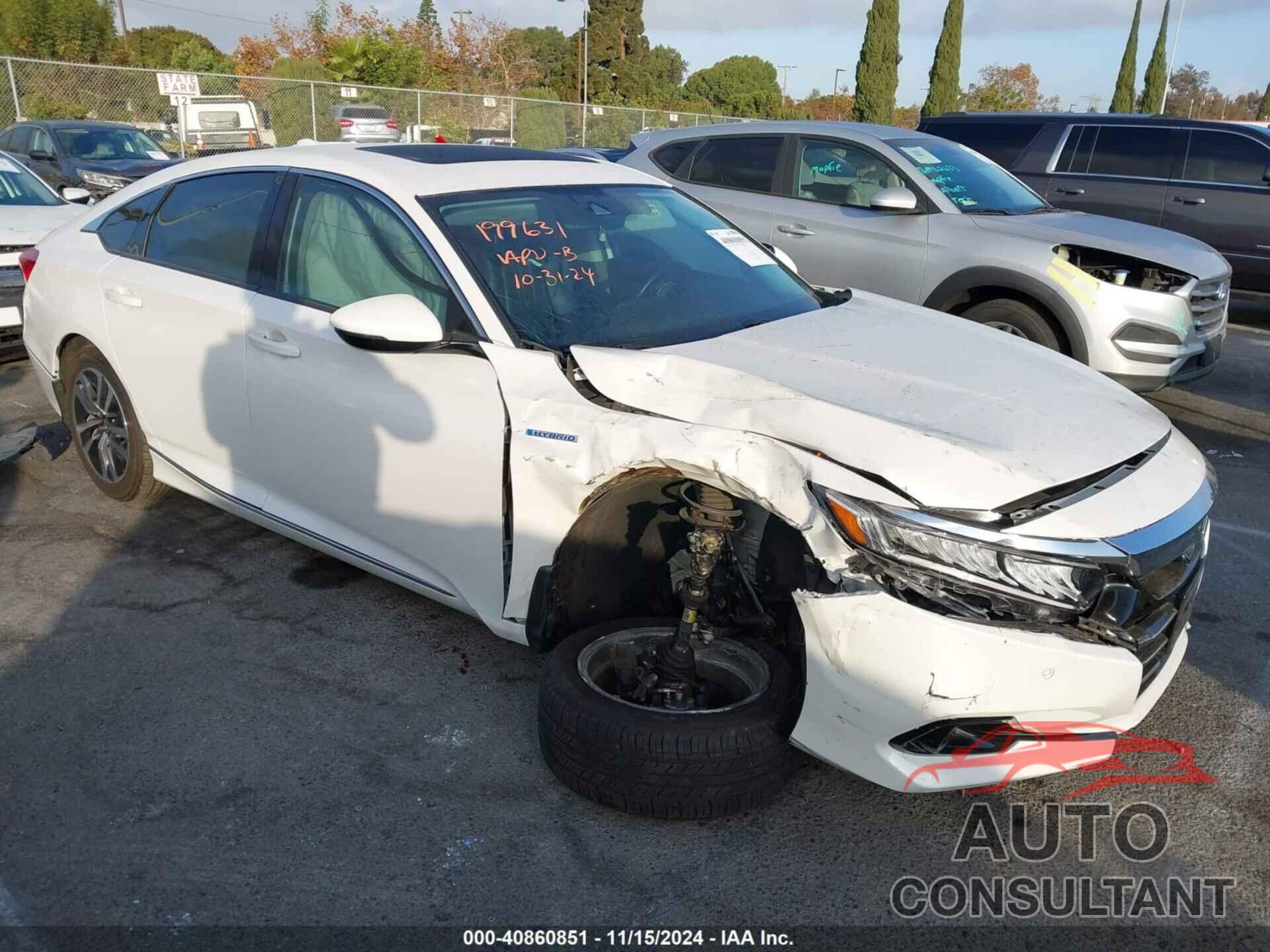 HONDA ACCORD 2022 - 1HGCV3F52NA023396