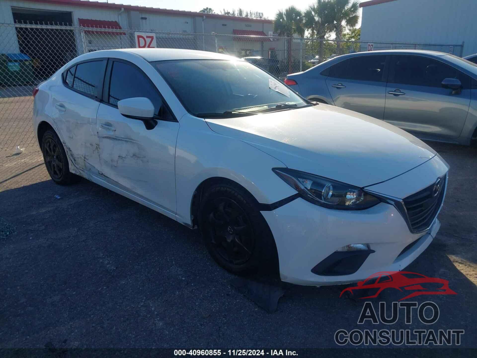 MAZDA MAZDA3 2016 - JM1BM1T70G1305188