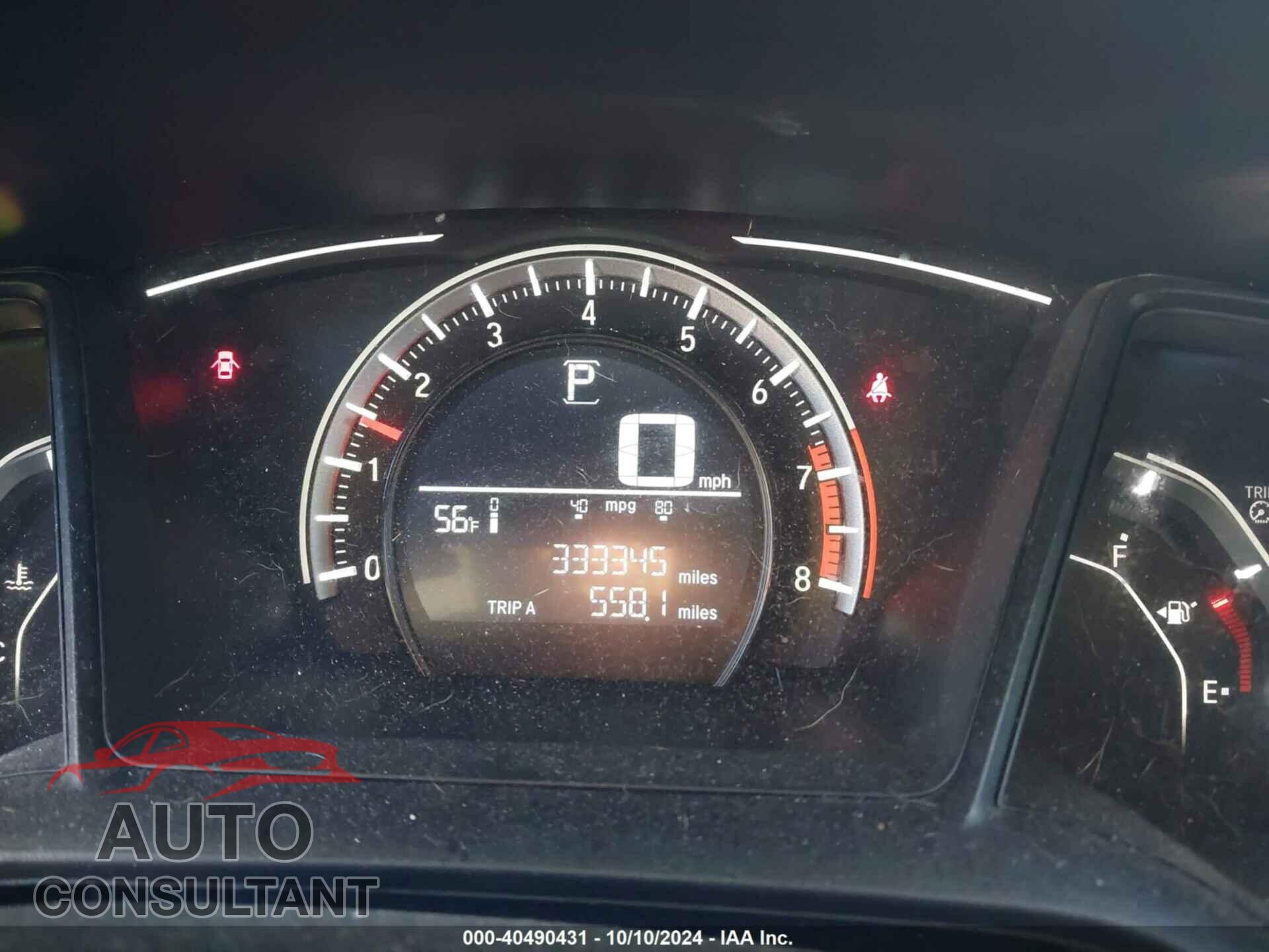 HONDA CIVIC 2017 - 2HGFC2F52HH535016