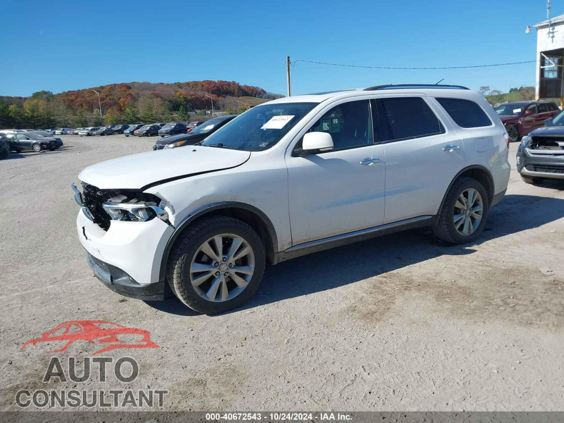 DODGE DURANGO 2013 - 1C4SDJDT9DC540703