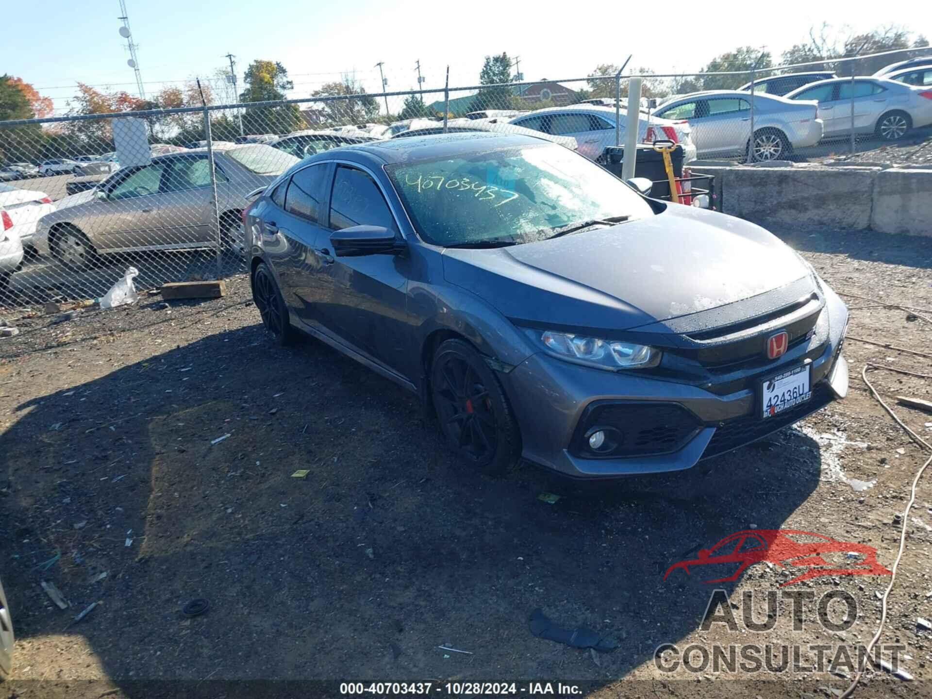 HONDA CIVIC 2018 - 2HGFC1E58JH707227