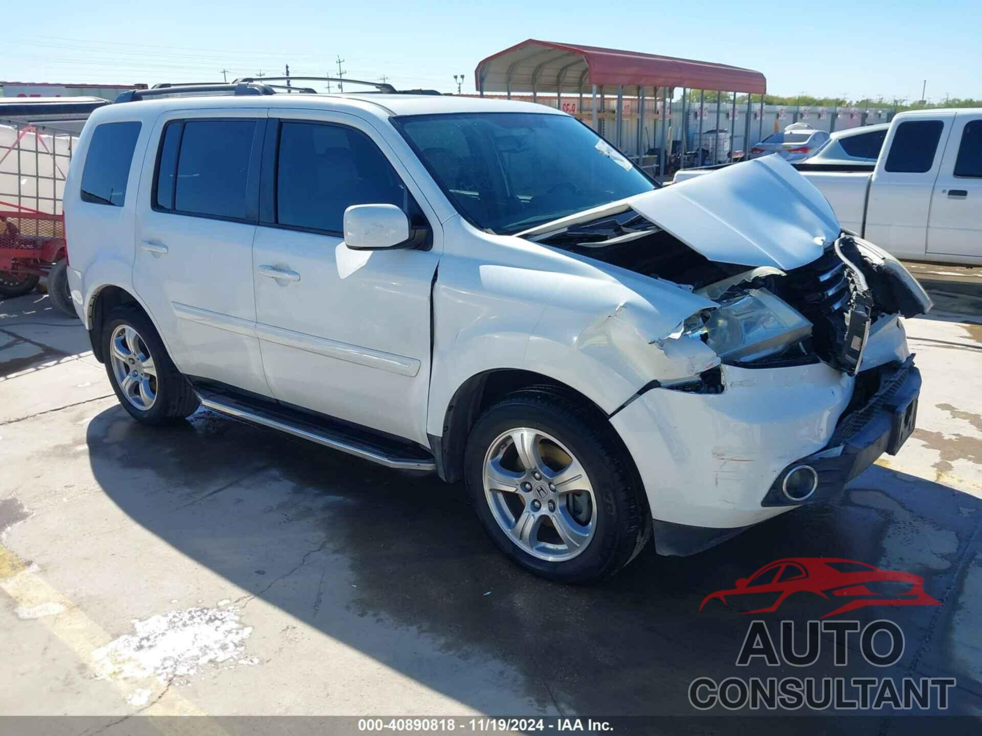 HONDA PILOT 2014 - 5FNYF3H71EB028449