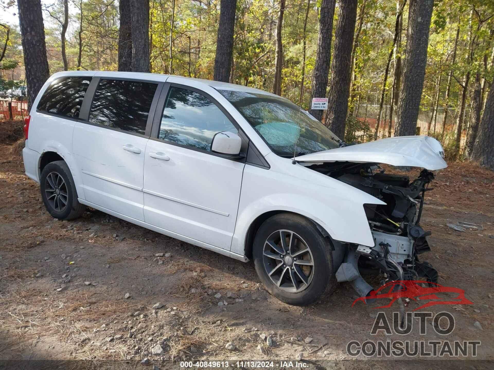 DODGE GRAND CARAVAN 2016 - 2C4RDGEG2GR317613