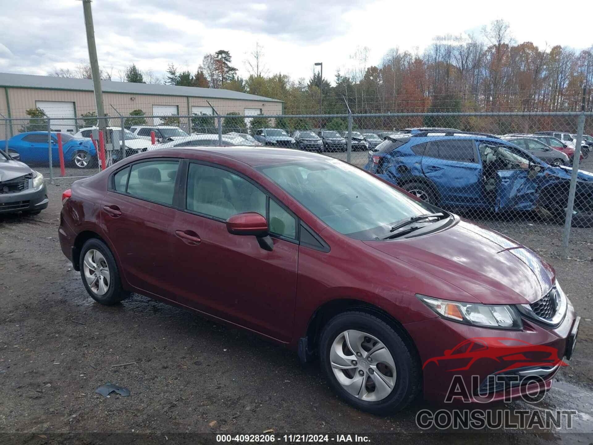 HONDA CIVIC 2015 - 19XFB2F57FE009510