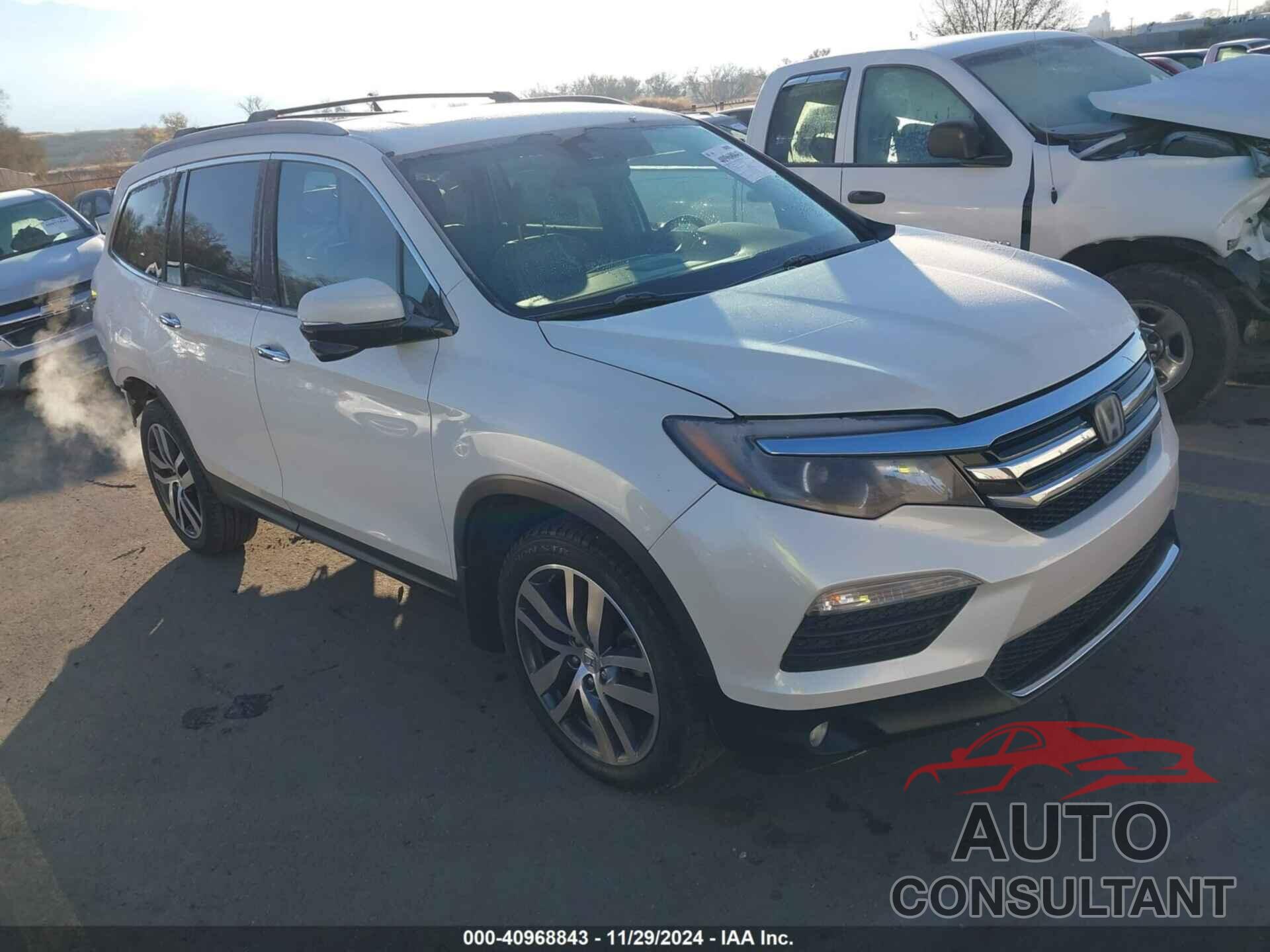 HONDA PILOT 2016 - 5FNYF6H91GB125995