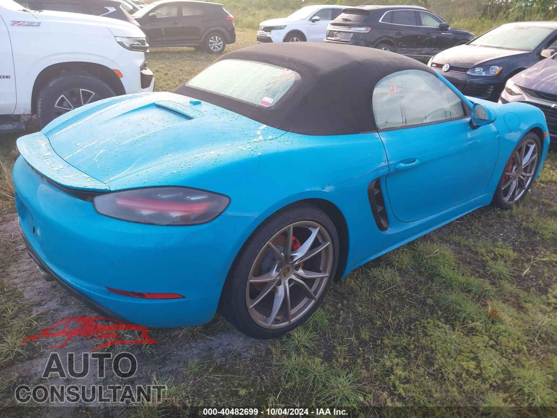 PORSCHE BOXSTER 2019 - WP0CB2A84KS228100