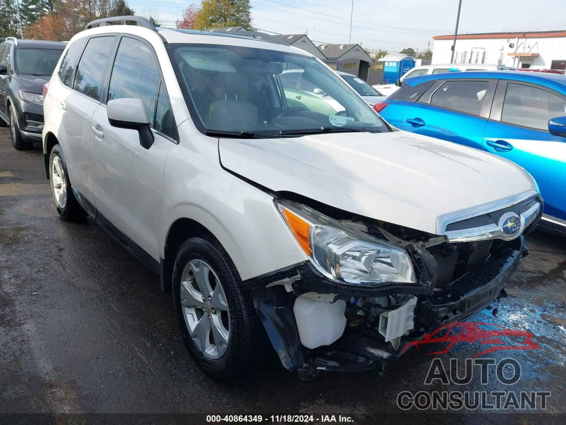 SUBARU FORESTER 2015 - JF2SJAHC5FH512178