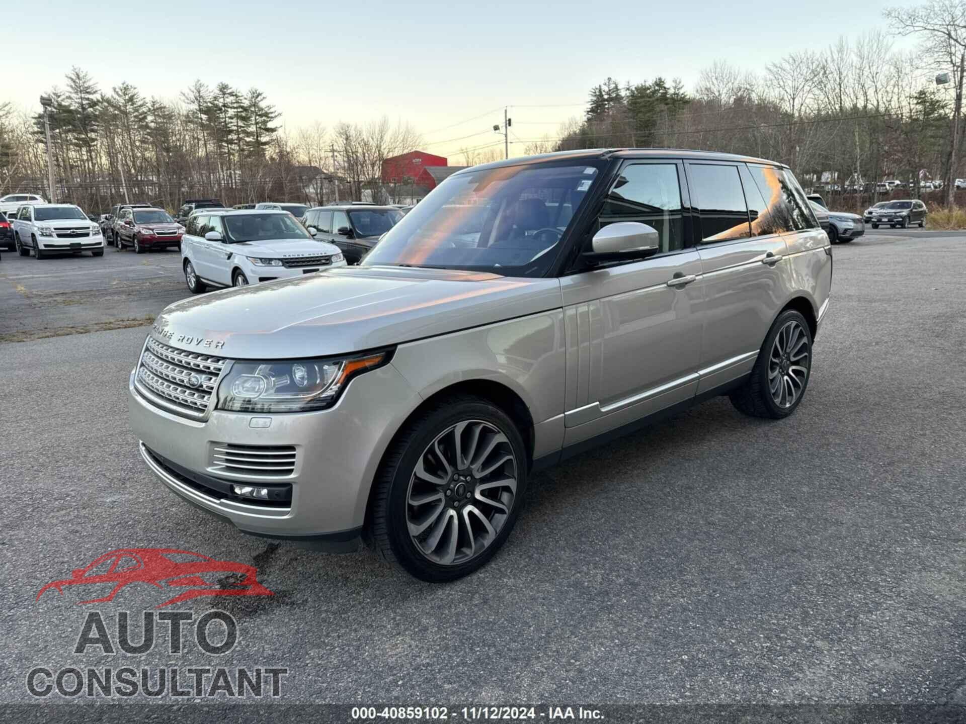 LAND ROVER RANGE ROVER 2016 - SALGS2EFXGA288530