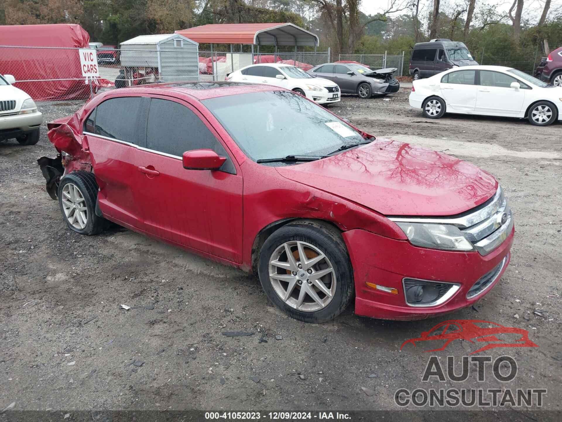 FORD FUSION 2012 - 3FAHP0JAXCR388371