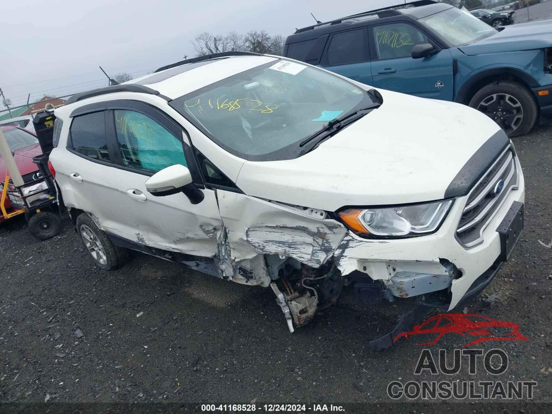 FORD ECOSPORT 2020 - MAJ6S3GL8LC365119