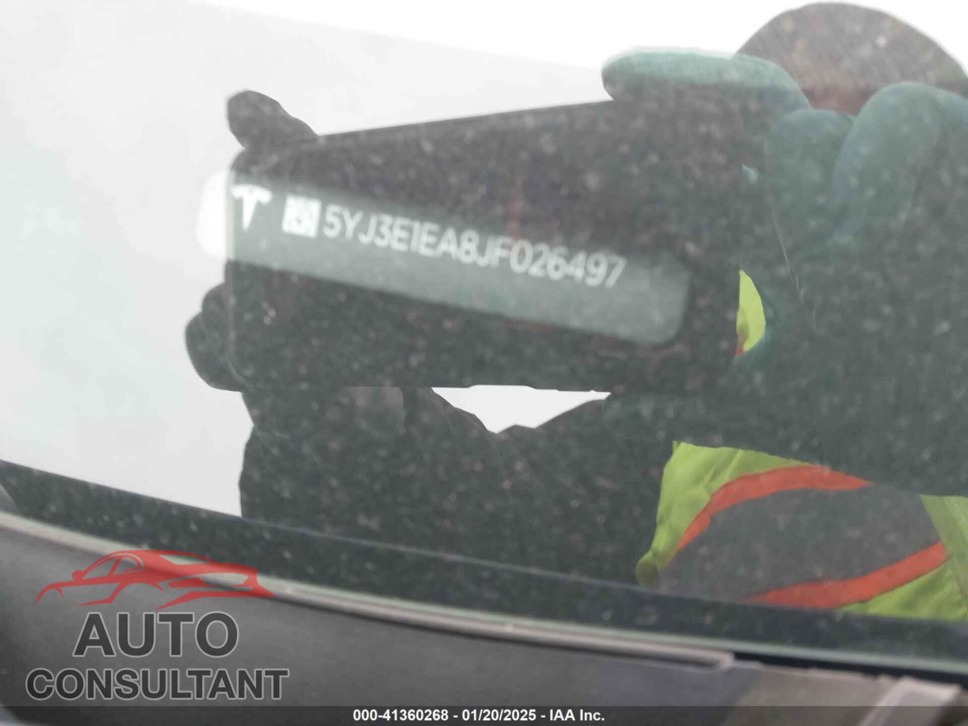 TESLA MODEL 3 2018 - 5YJ3E1EA8JF026497