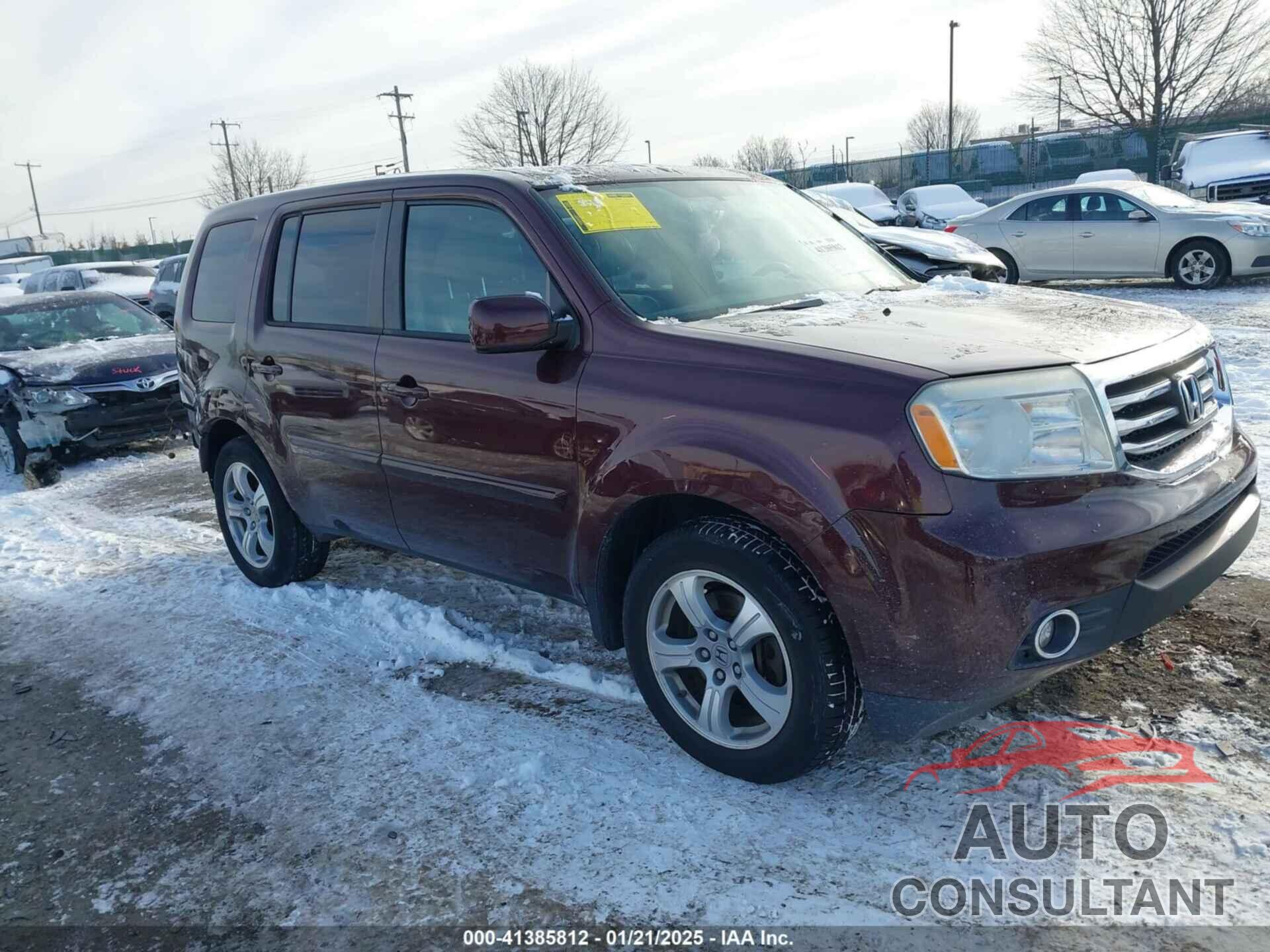 HONDA PILOT 2014 - 5FNYF4H51EB023952