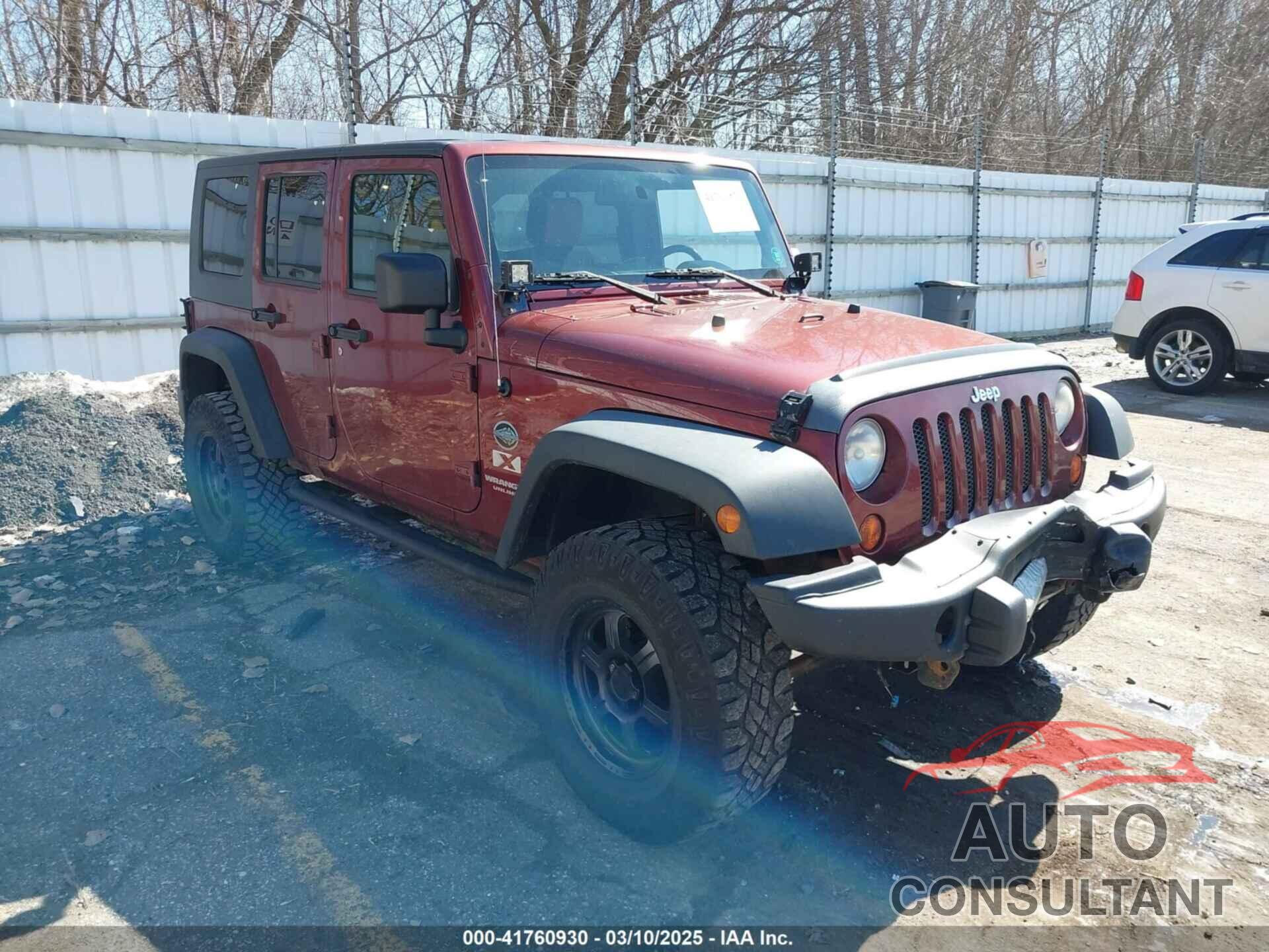 JEEP WRANGLER UNLIMITED 2009 - 1J4GA39169L757340