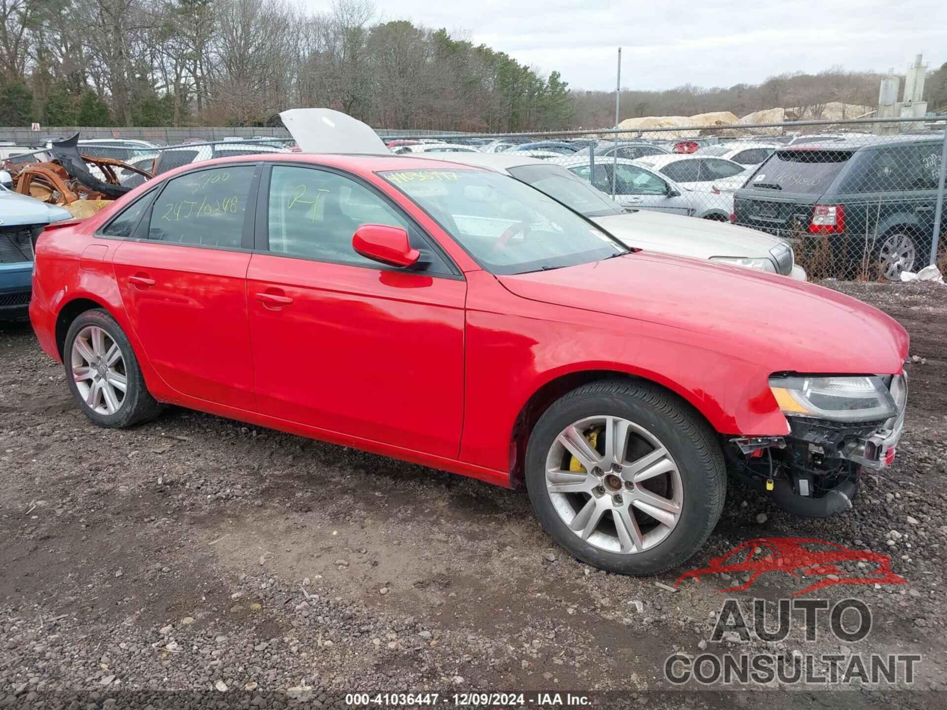 AUDI A4 2011 - WAUBFAFL0BN022503