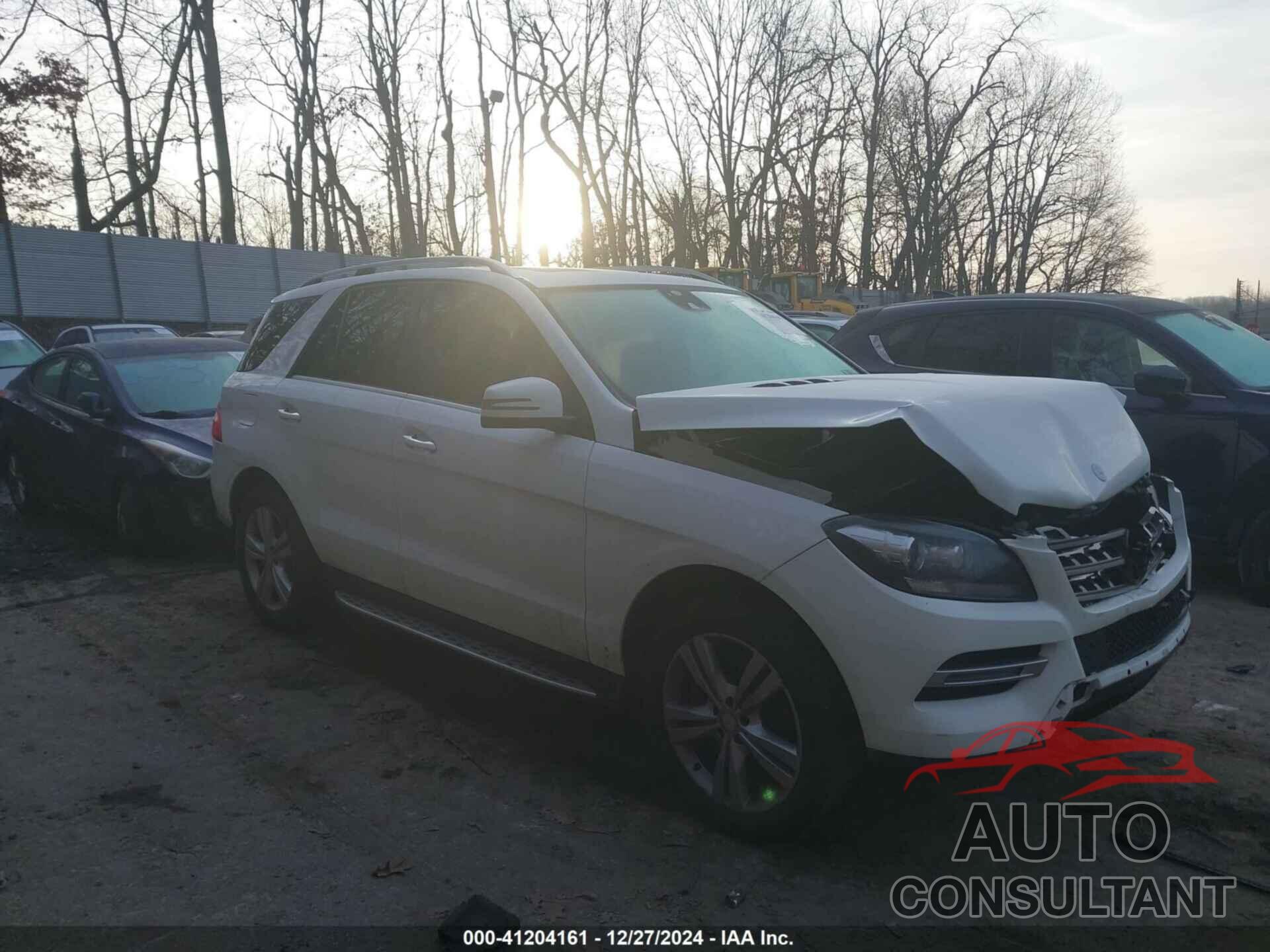 MERCEDES-BENZ ML 350 2014 - 4JGDA5HBXEA343798