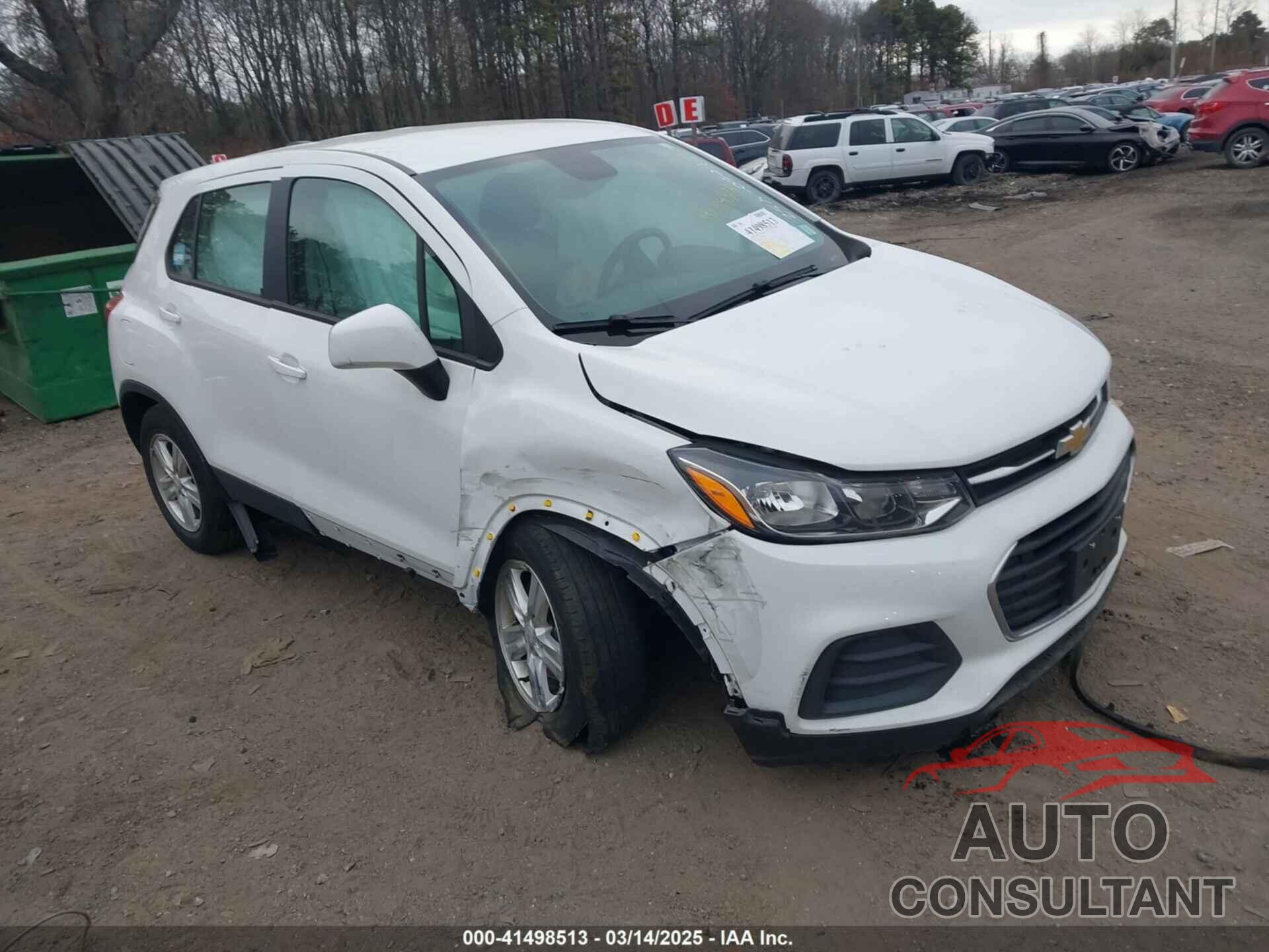 CHEVROLET TRAX 2020 - KL7CJKSB3LB049512