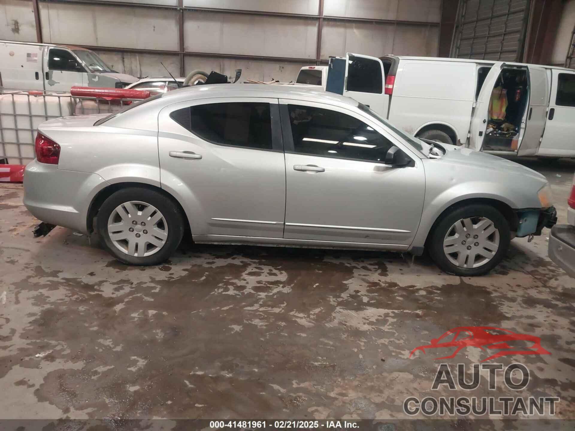 DODGE AVENGER 2012 - 1C3CDZAB5CN134018