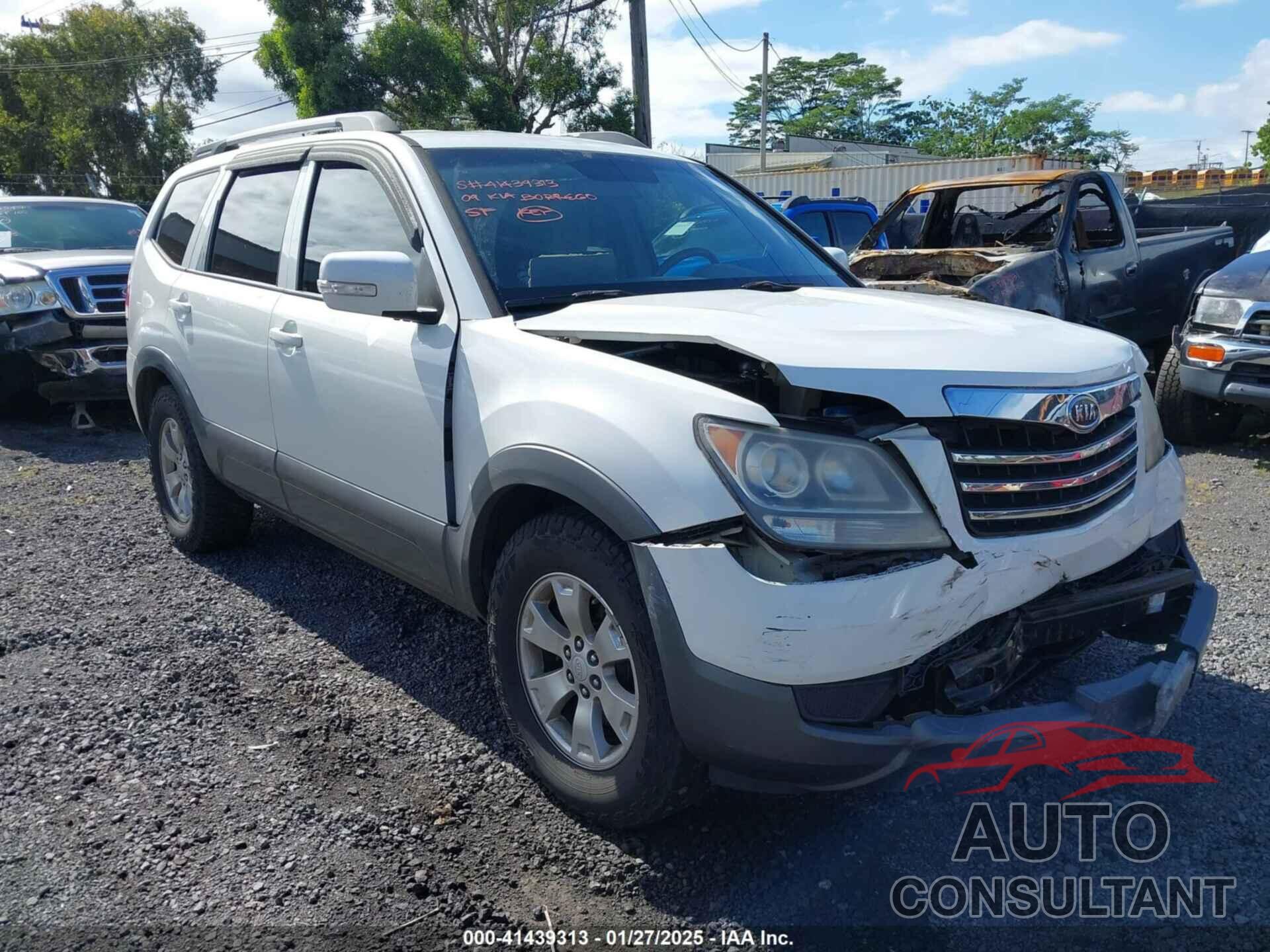 KIA BORREGO 2009 - KNDJJ741395014195