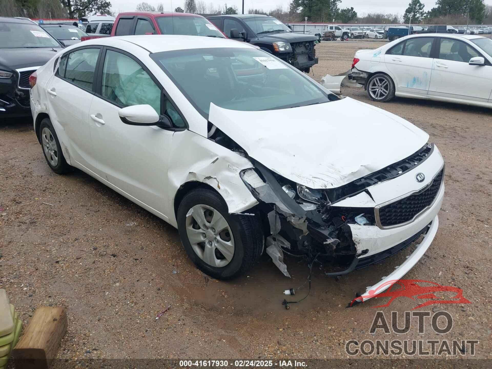 KIA FORTE 2017 - 3KPFL4A72HE118607
