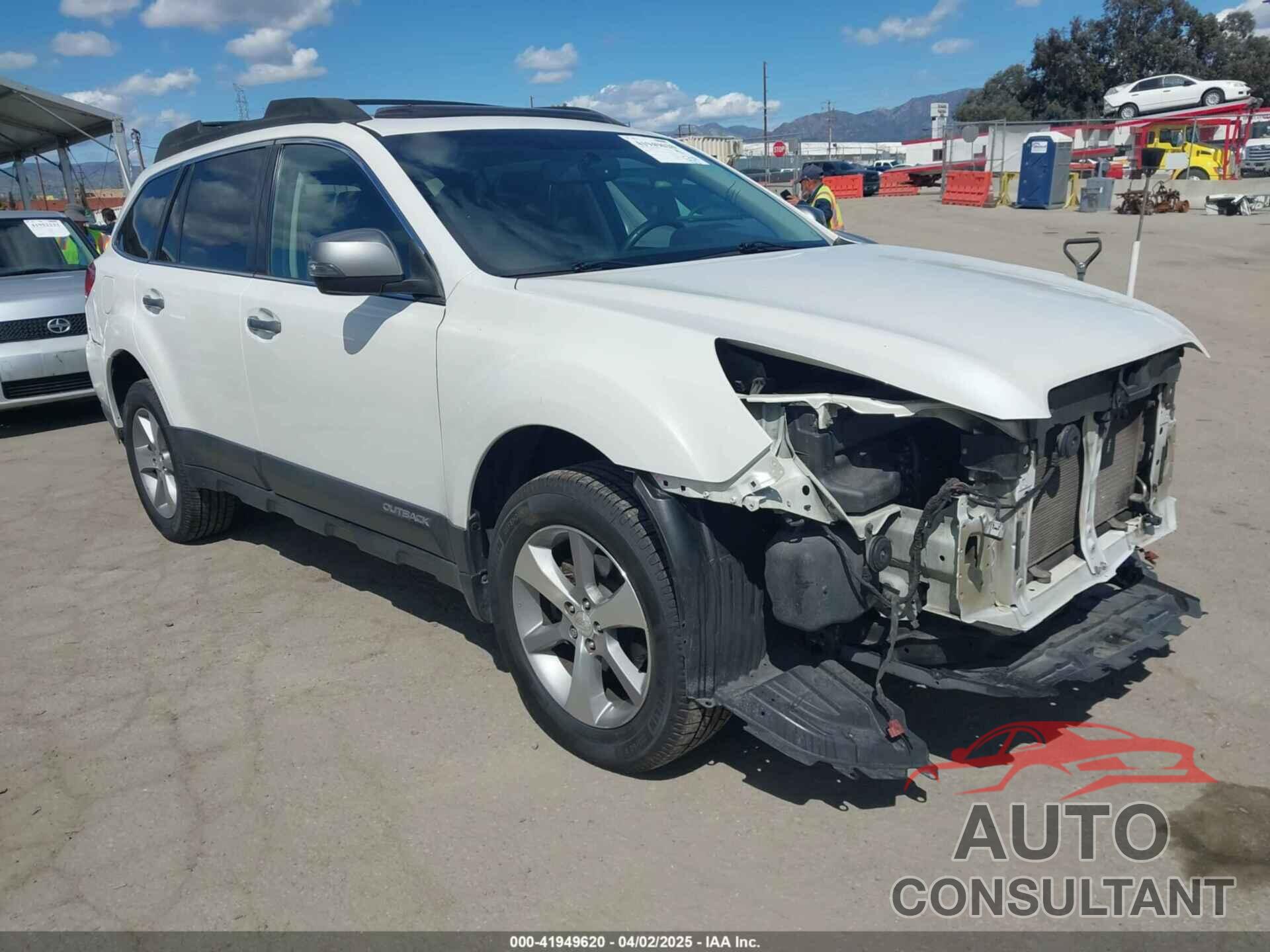 SUBARU OUTBACK 2013 - 4S4BRBSC2D3315982