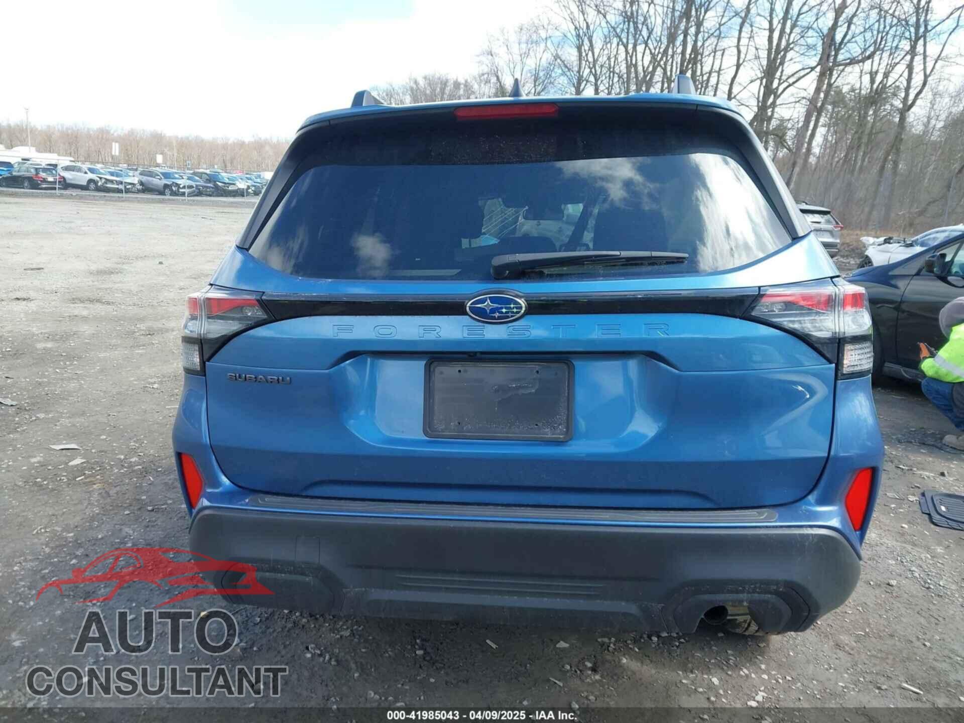 SUBARU FORESTER 2025 - JF2SLDDC7SH509018
