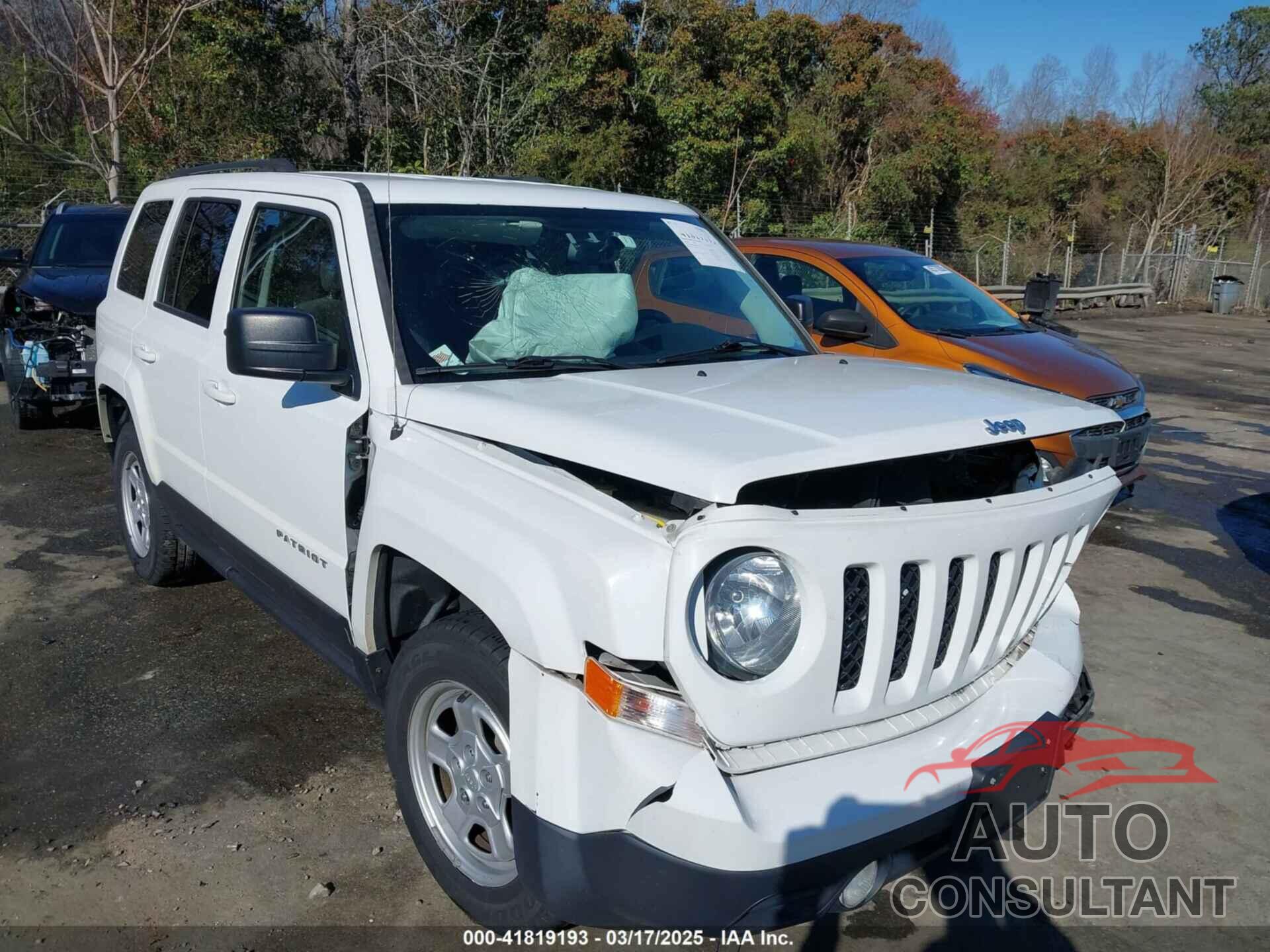 JEEP PATRIOT 2016 - 1C4NJRBB6GD725658