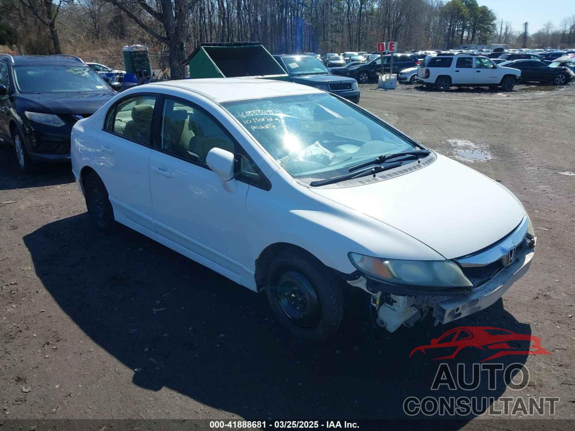 HONDA CIVIC 2010 - 2HGFA1F53AH501544