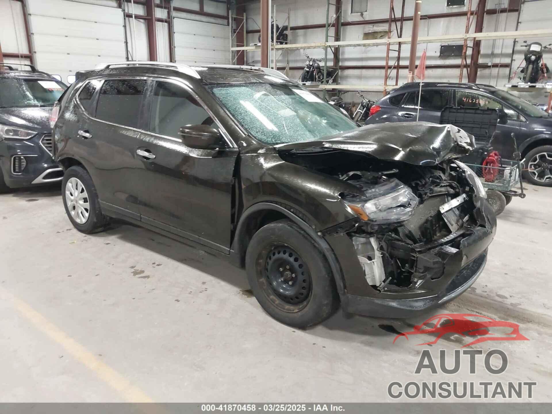 NISSAN ROGUE 2016 - KNMAT2MV6GP673079