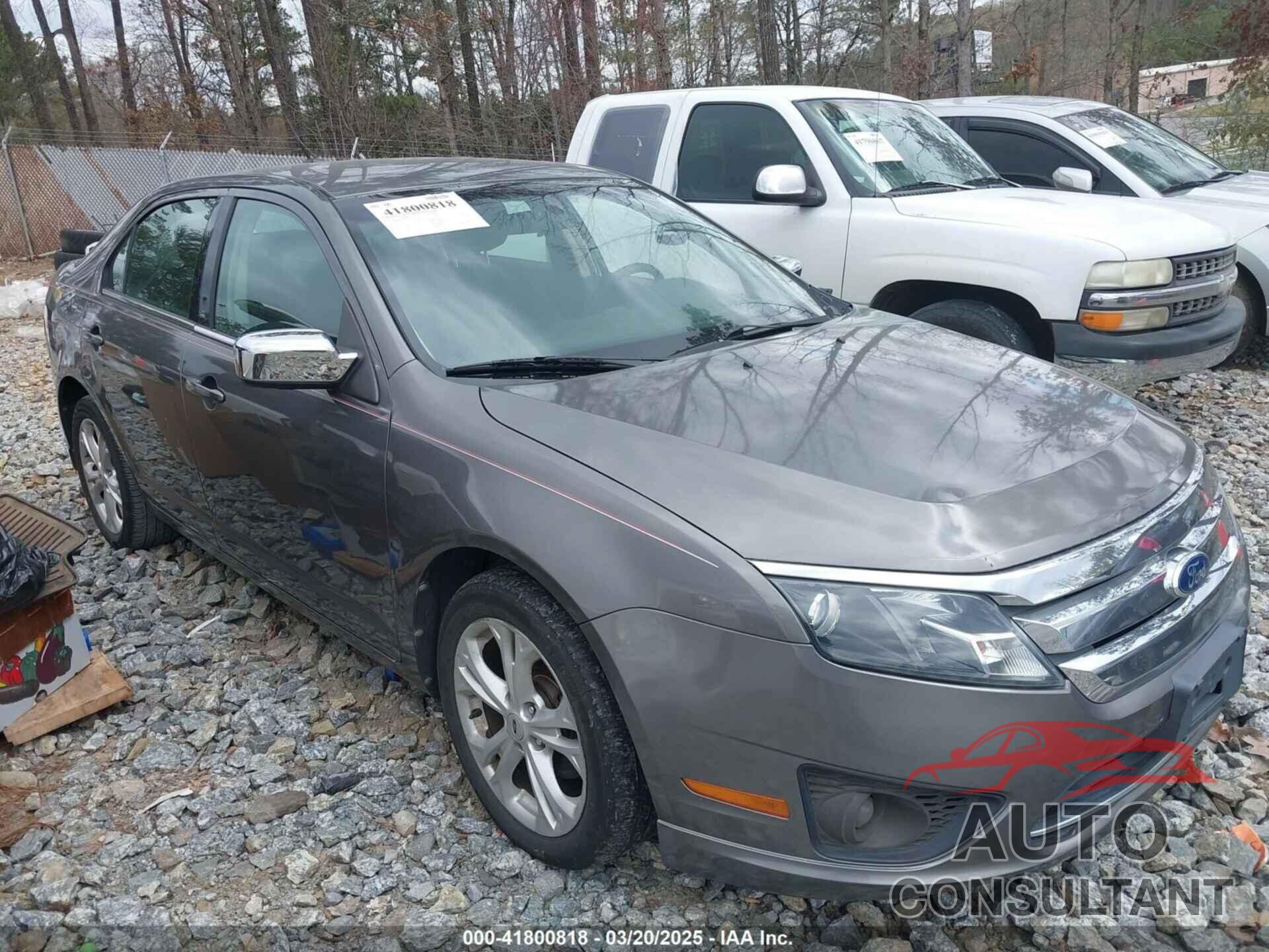 FORD FUSION 2012 - 3FAHP0HA1CR104115