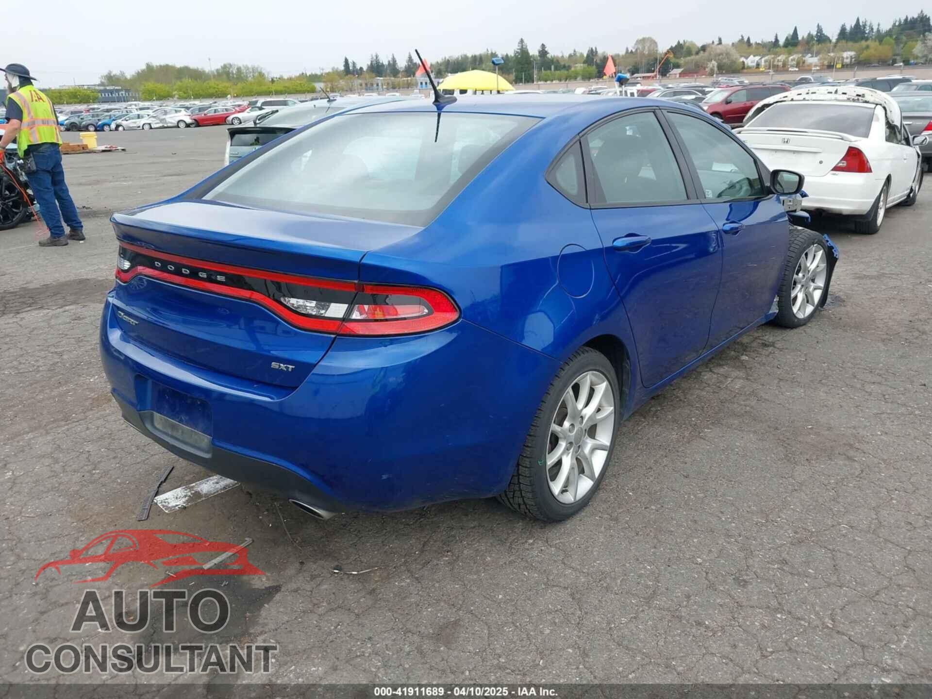 DODGE DART 2013 - 1C3CDFBA2DD336813