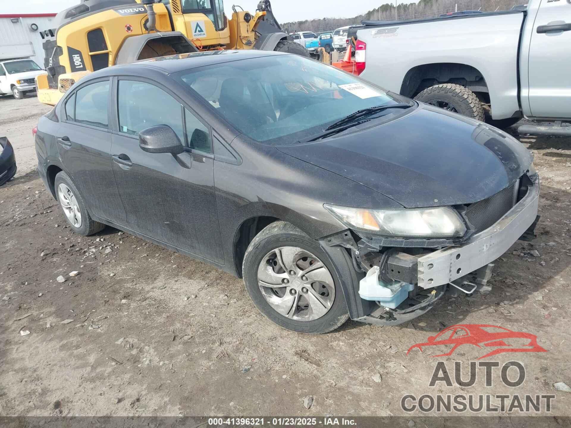 HONDA CIVIC 2013 - 2HGFB2F52DH507164