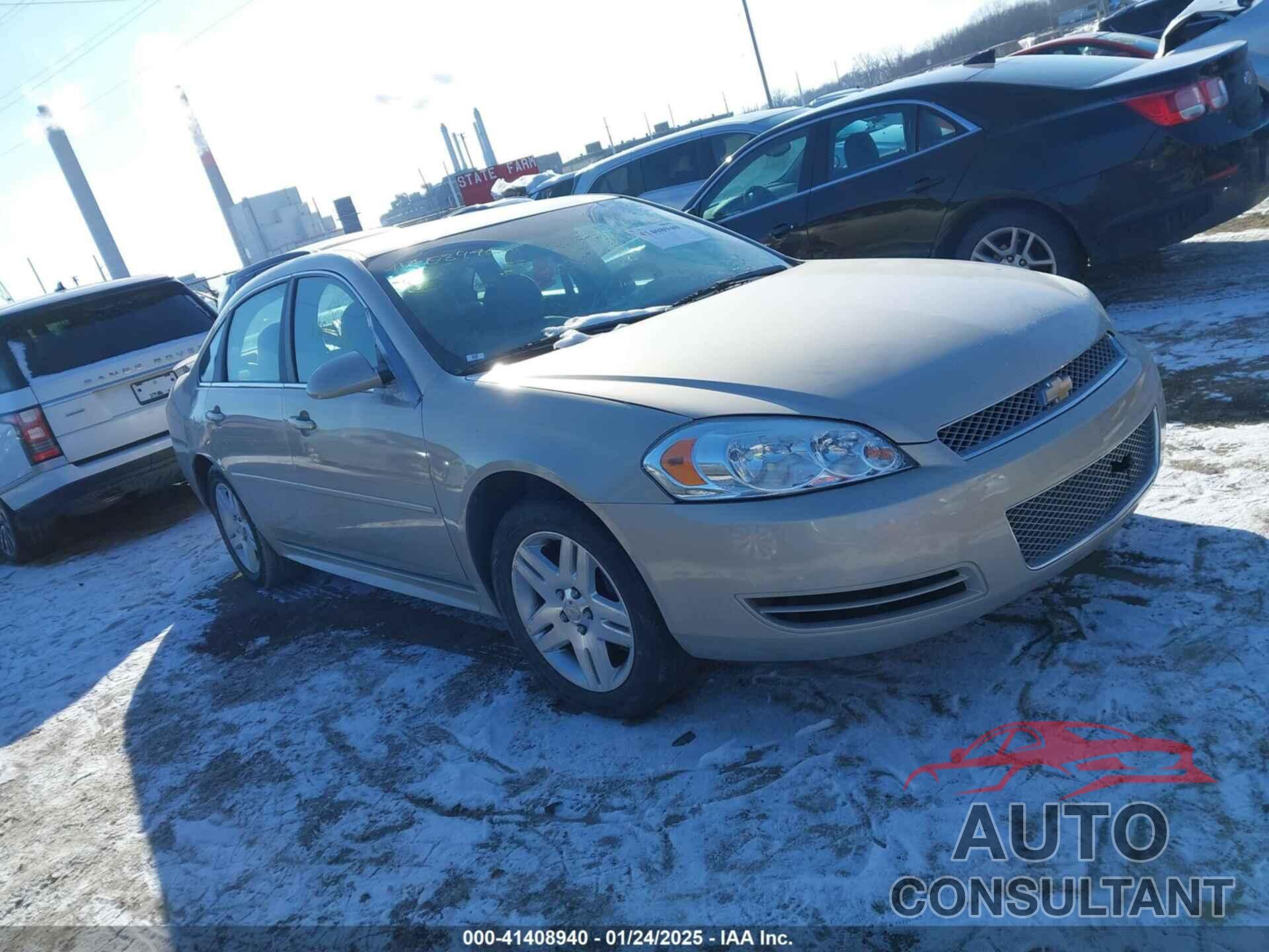 CHEVROLET IMPALA 2012 - 2G1WG5E38C1162790