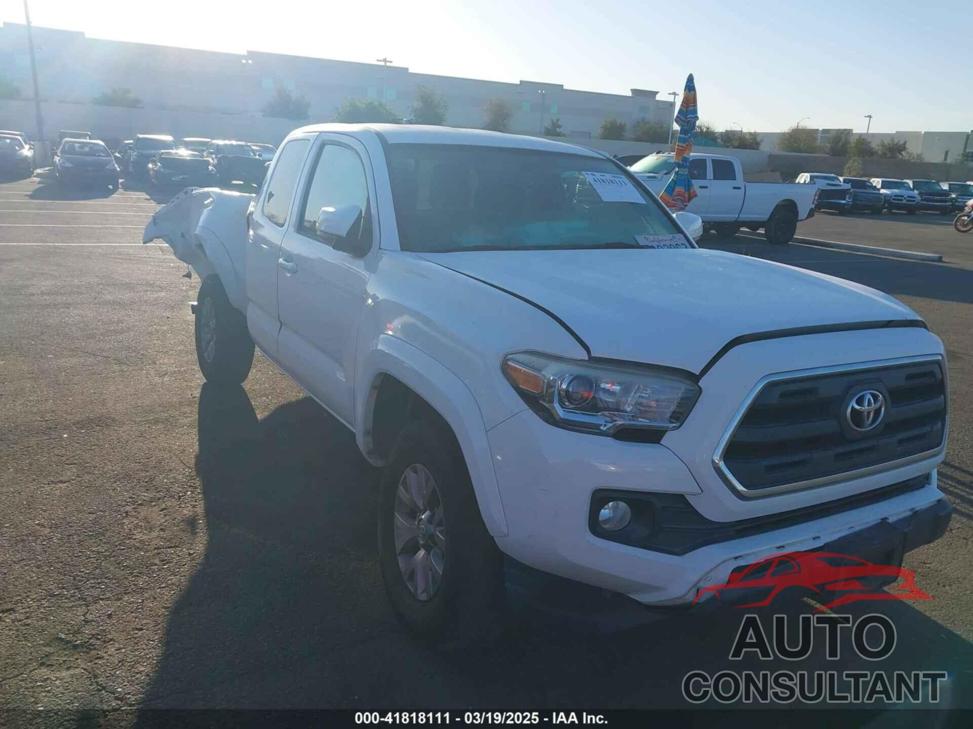 TOYOTA TACOMA 2017 - 5TFRZ5CN2HX039404