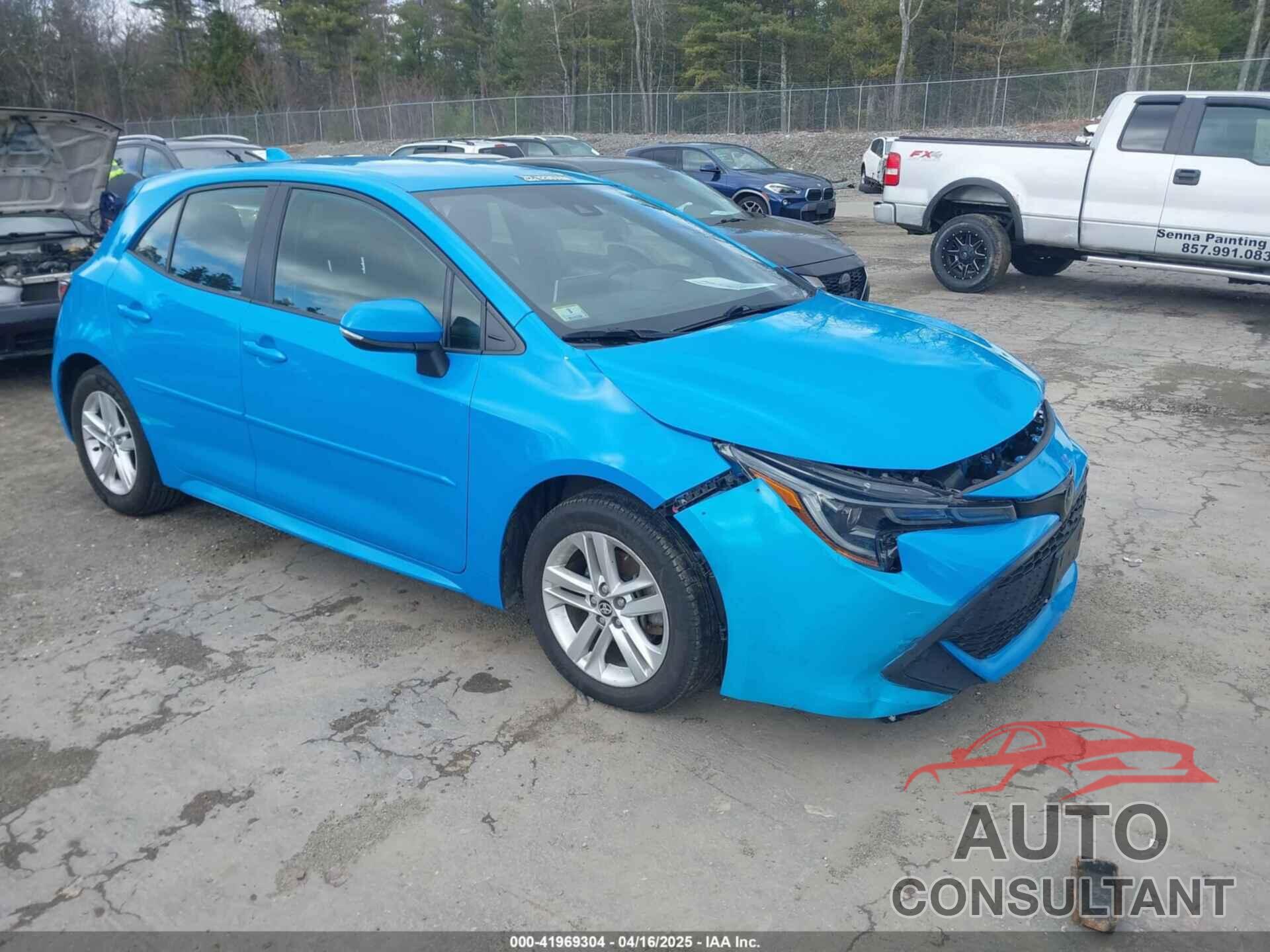 TOYOTA COROLLA 2021 - JTNB4MBE2M3110884